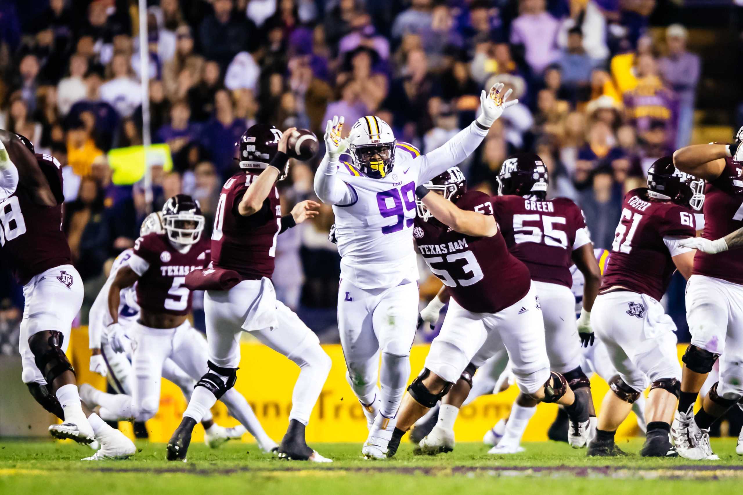 PHOTOS: LSU football defeats Texas A&M 27-24 during Ed Orgeron's final game as head coach