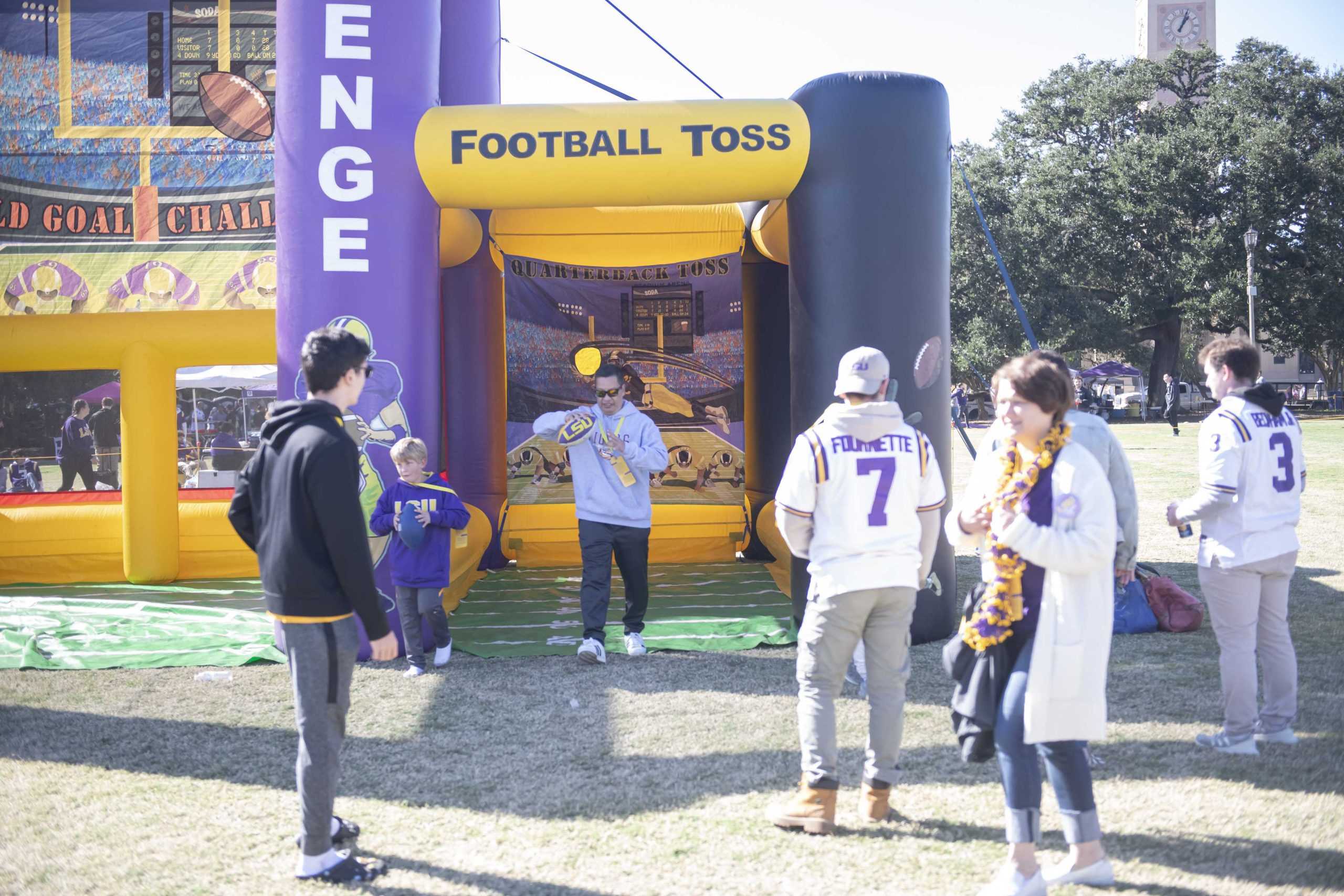 PHOTOS: LSU fans tailgate before start of Arkansas game