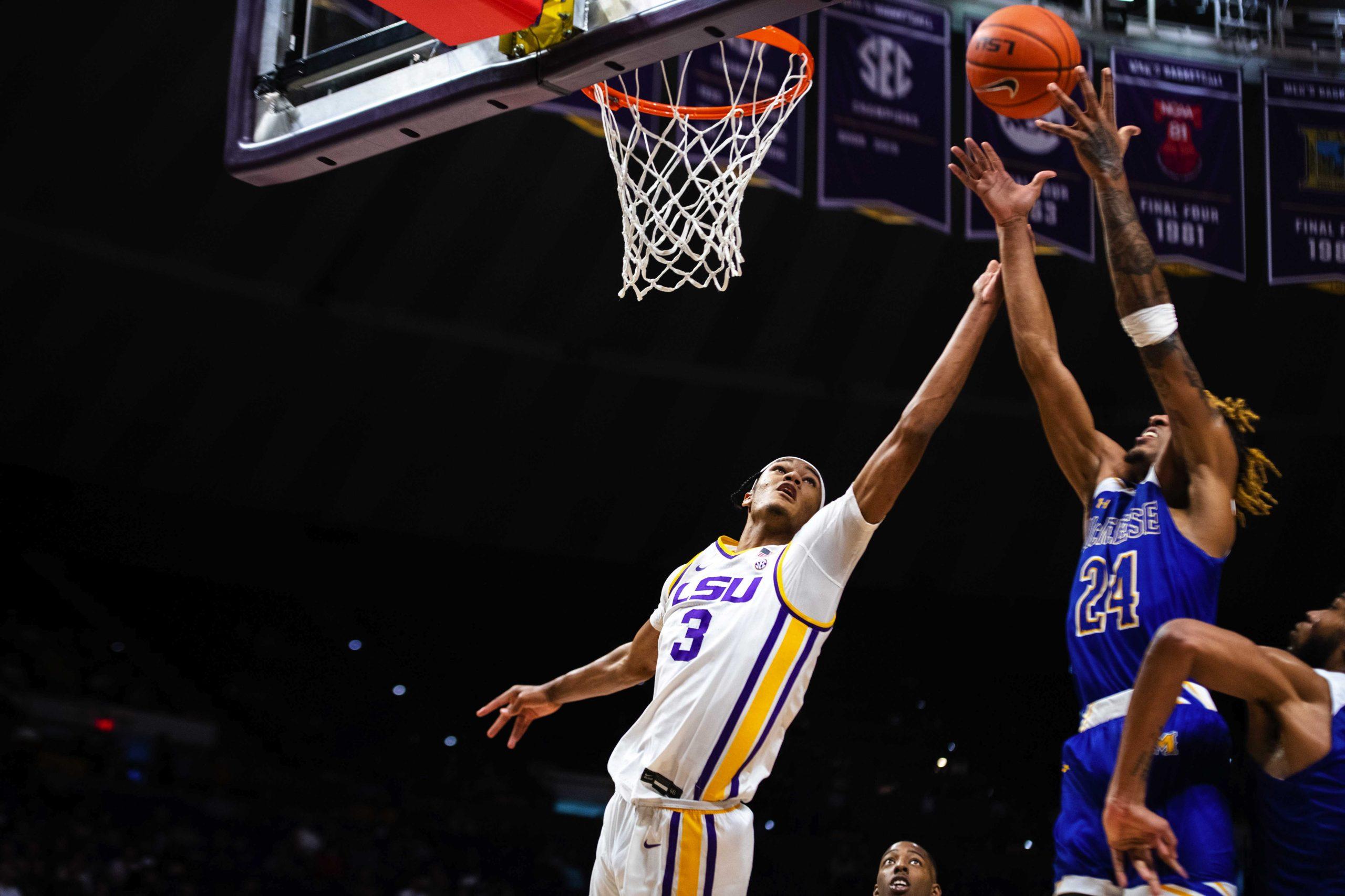 PHOTOS: LSU men's basketball defeats McNeese 85-46 during home game