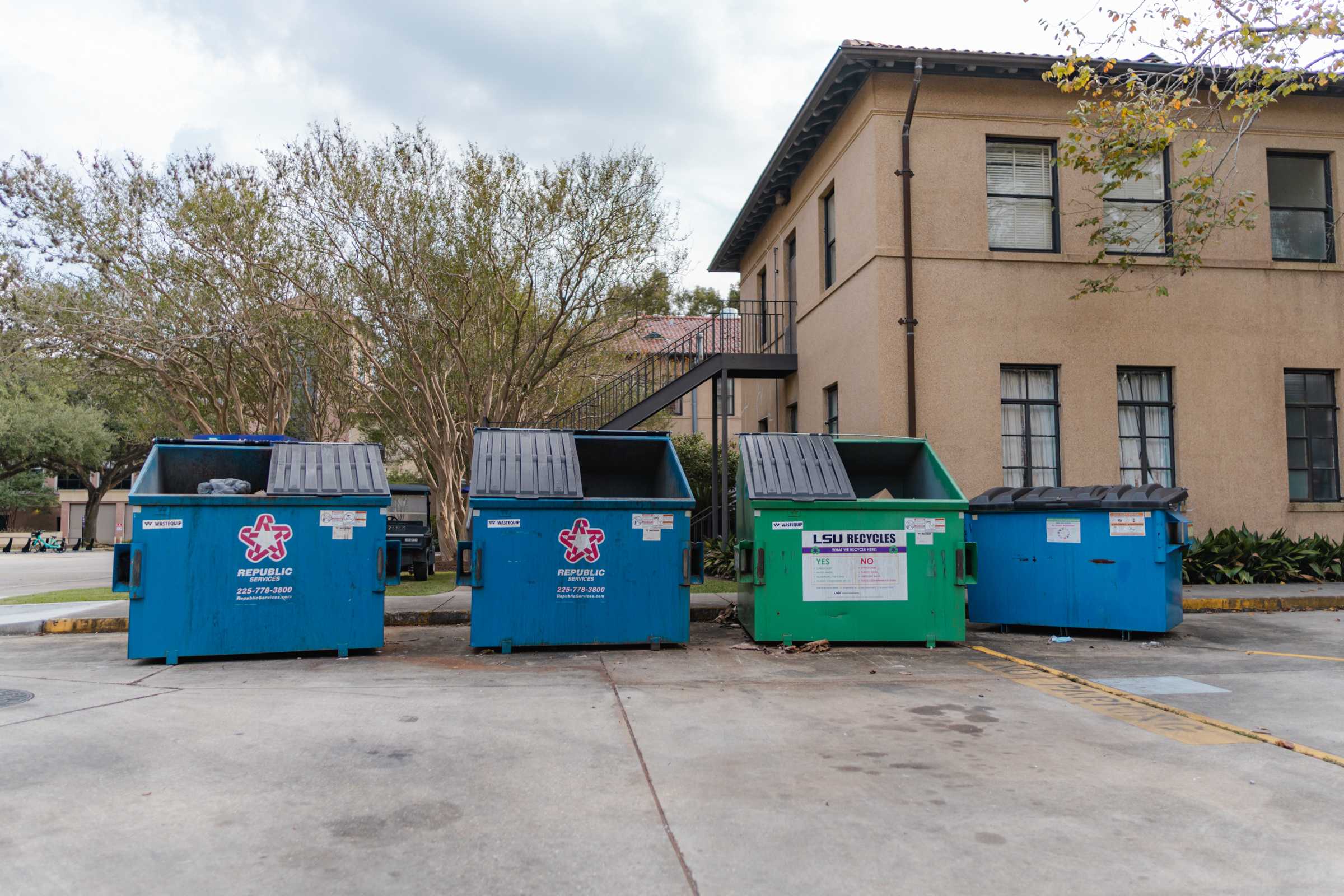 PHOTOS: Diving into the life of dumpsters on campus