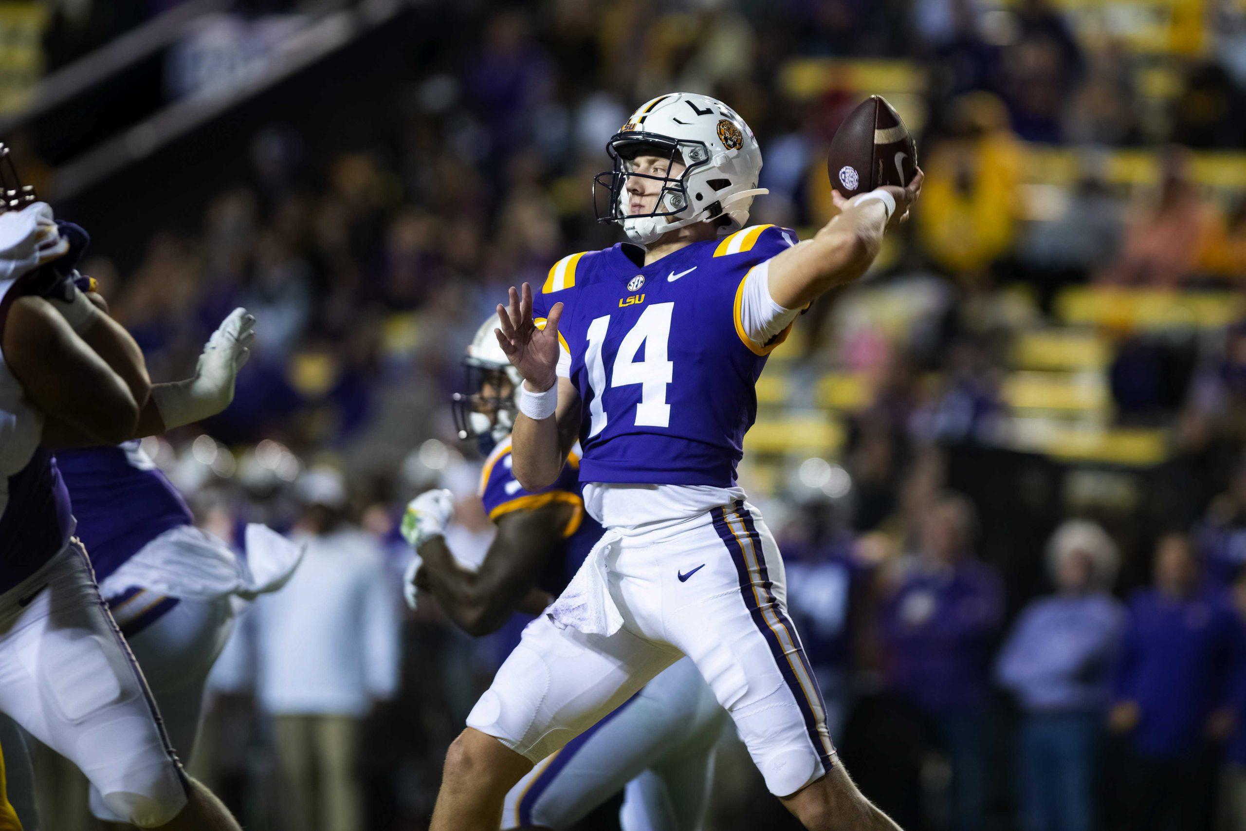 PHOTOS: LSU football defeats ULM 27-14 in Tiger Stadium