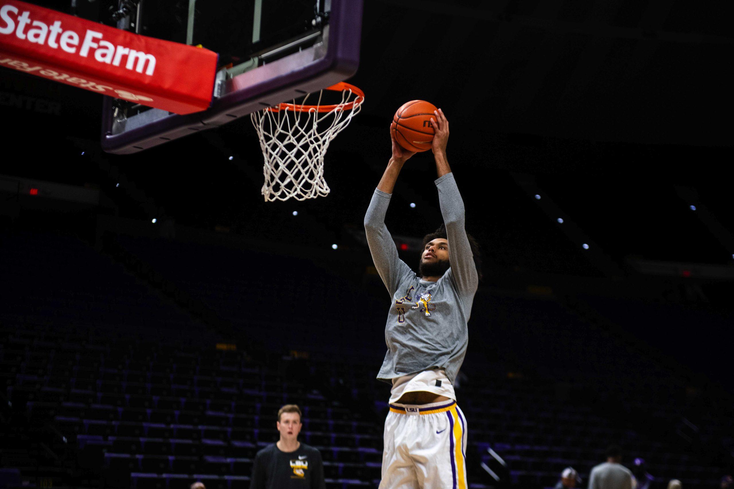 PHOTOS: LSU men's basketball defeats Liberty 74-58 in the Pete Maravich Assembly Center