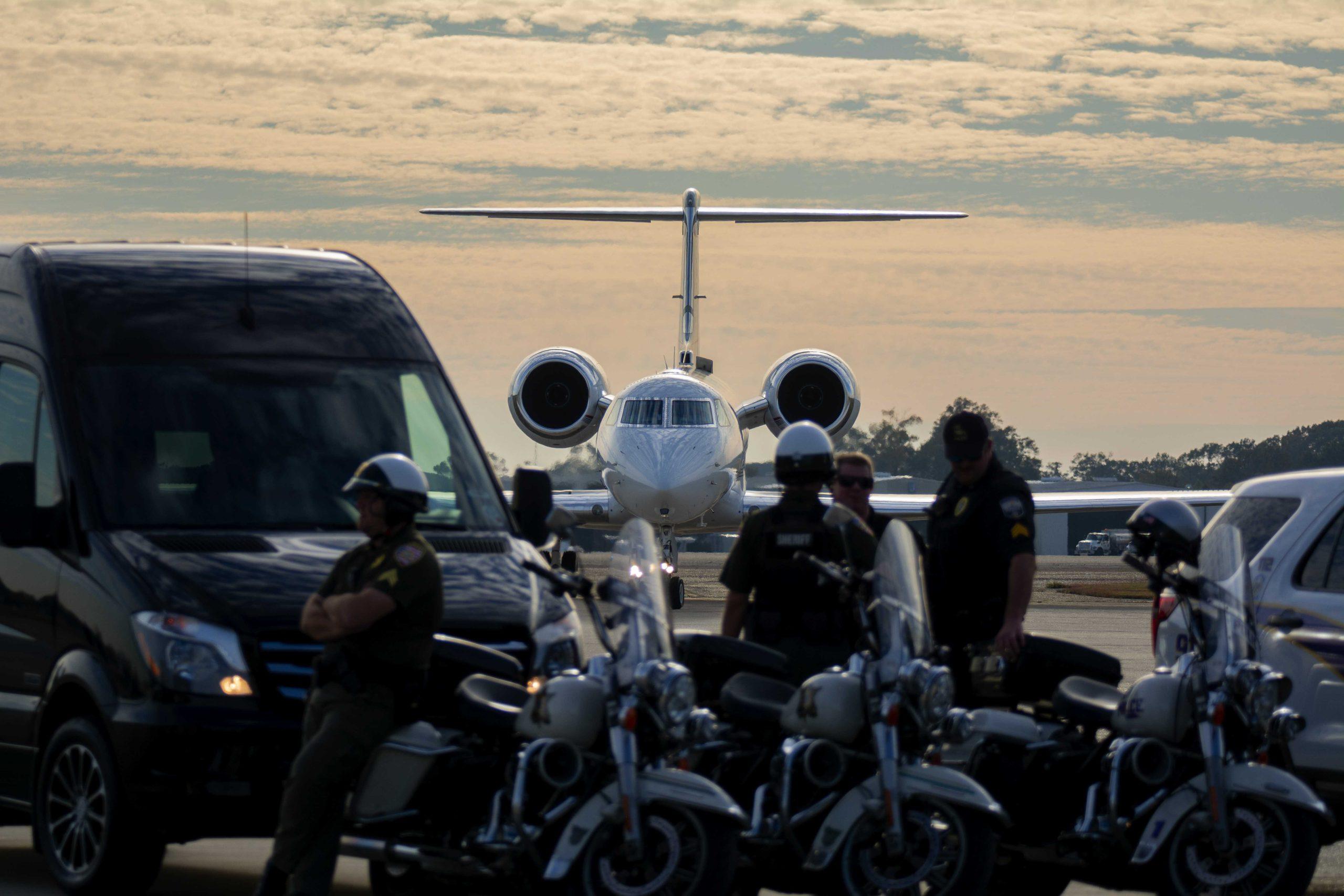 PHOTOS: Newly hired LSU football head coach Brian Kelly and family fly into Baton Rouge