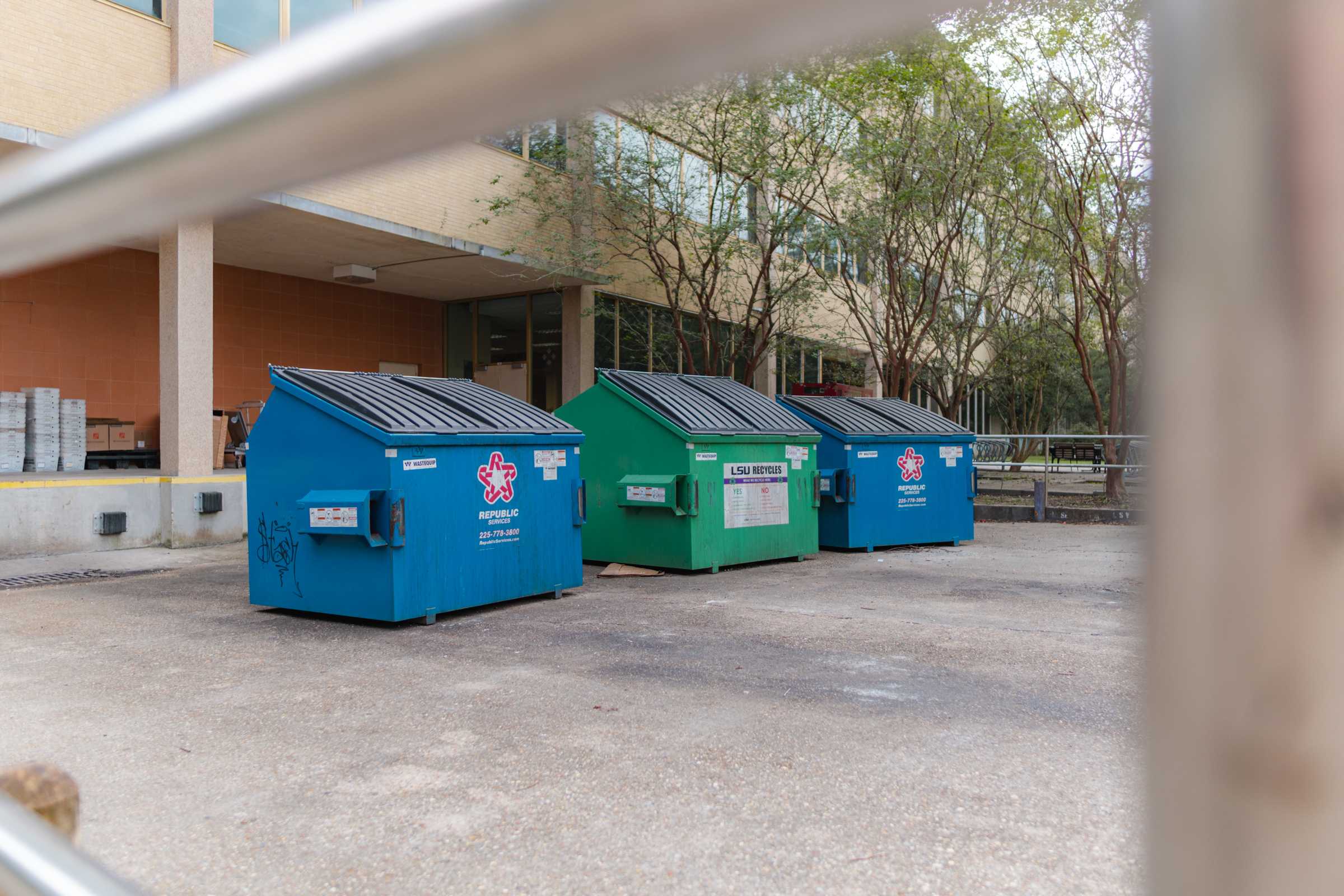 PHOTOS: Diving into the life of dumpsters on campus