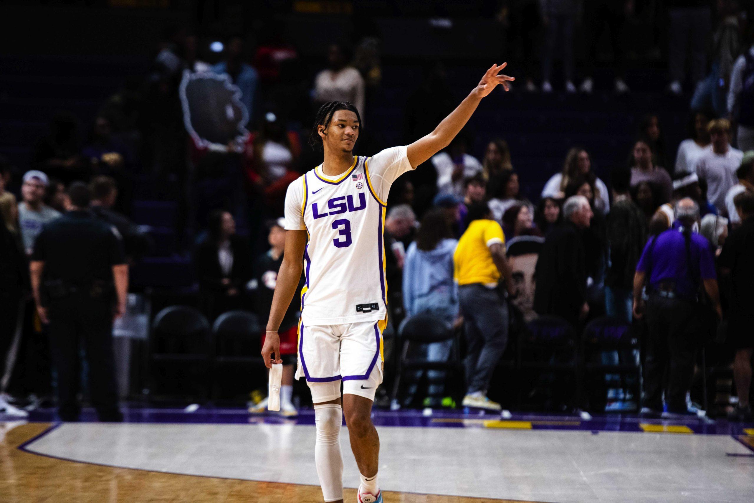 PHOTOS: LSU men's basketball defeats McNeese 85-46 during home game