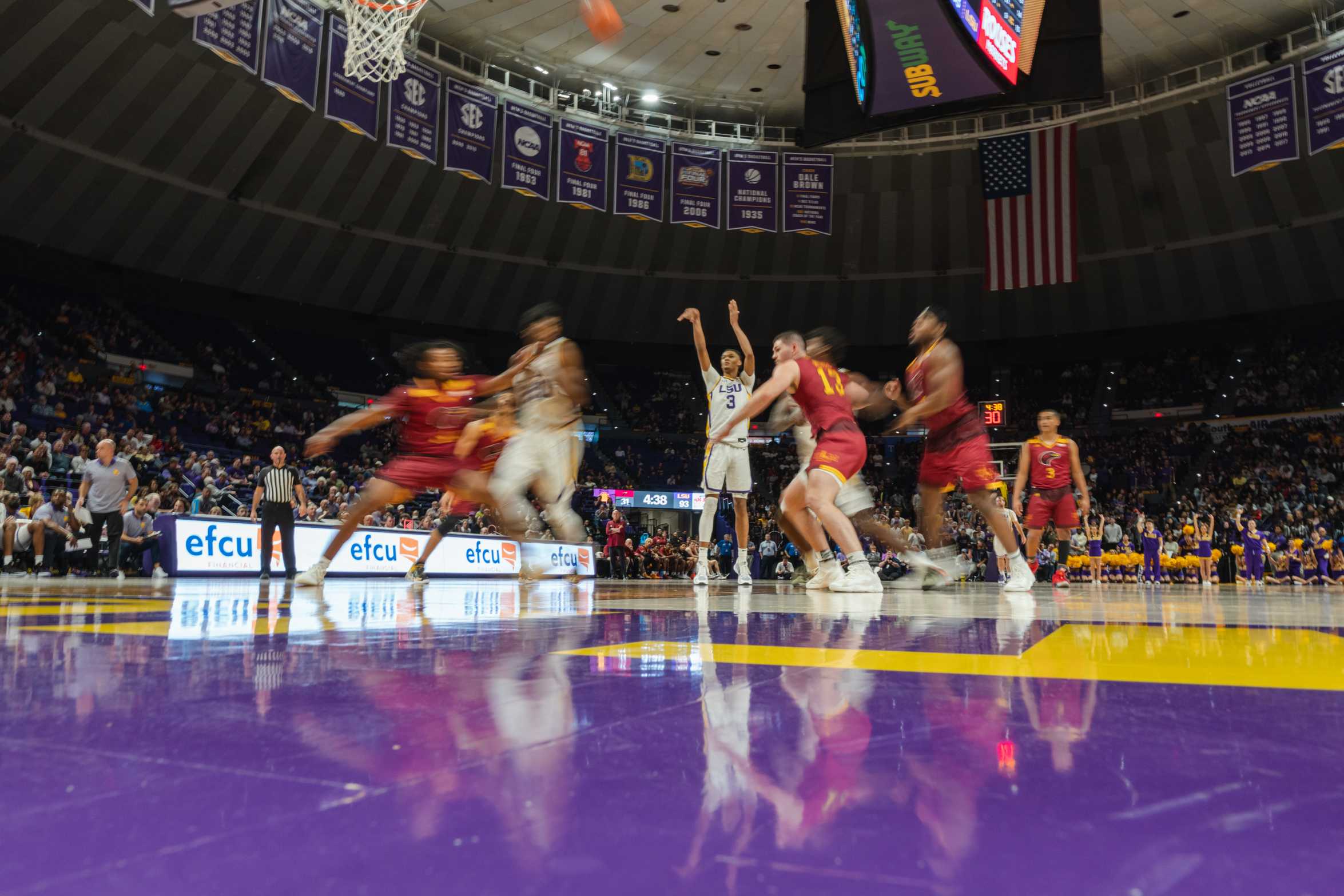 PHOTOS: LSU men's basketball defeats ULM 101-39