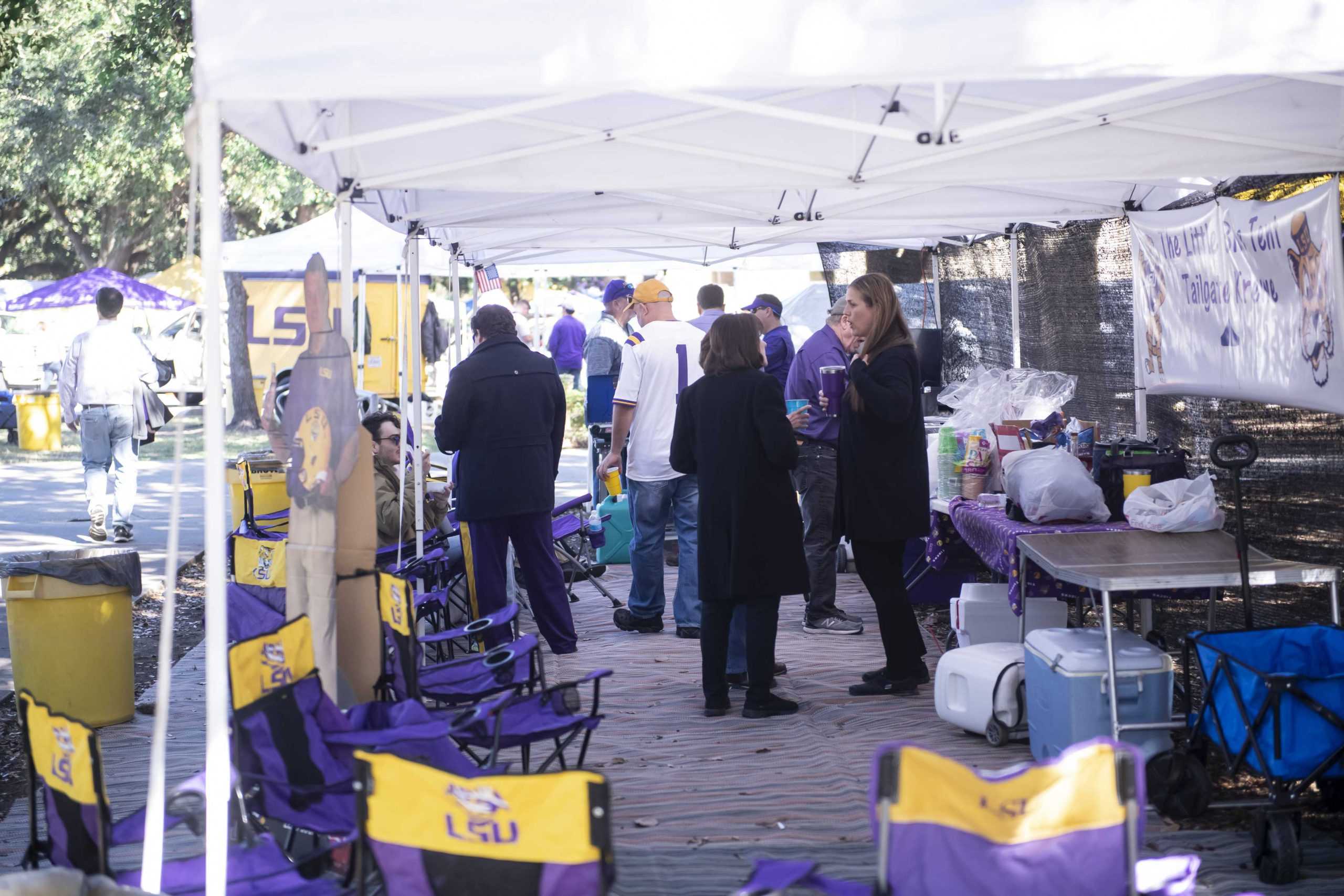 PHOTOS: LSU fans tailgate before start of Arkansas game