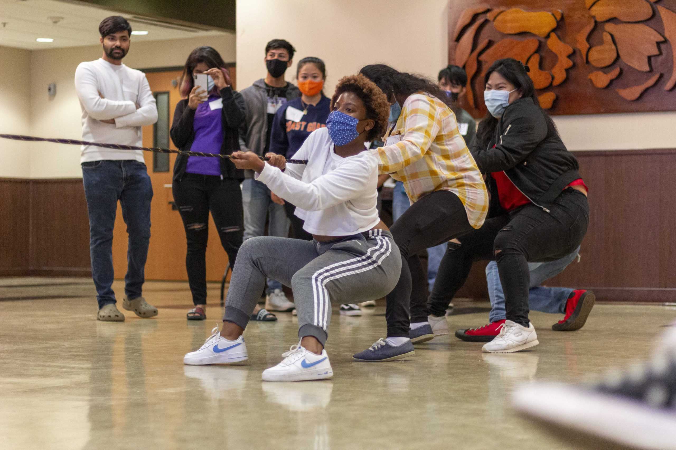 PHOTOS:  Asian American Ambassadors hosts their own version of Squid Game for LSU students