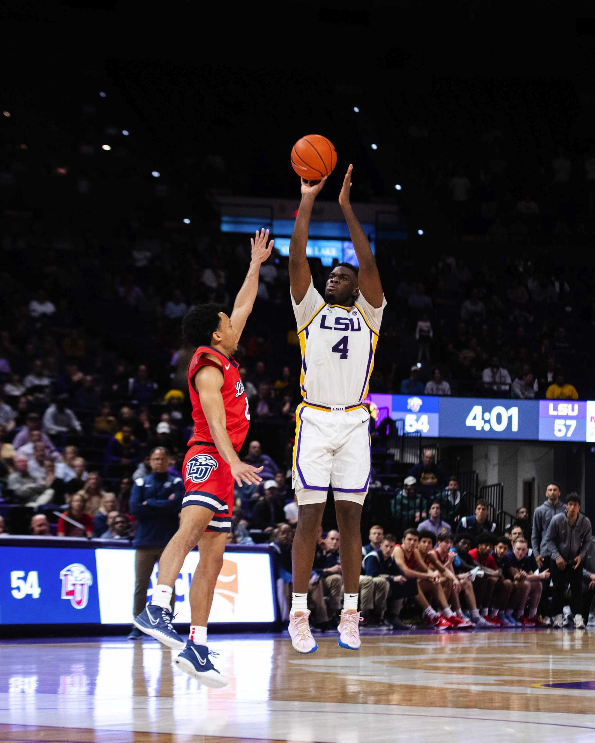 PHOTOS: LSU men's basketball defeats Liberty 74-58 in the Pete Maravich Assembly Center