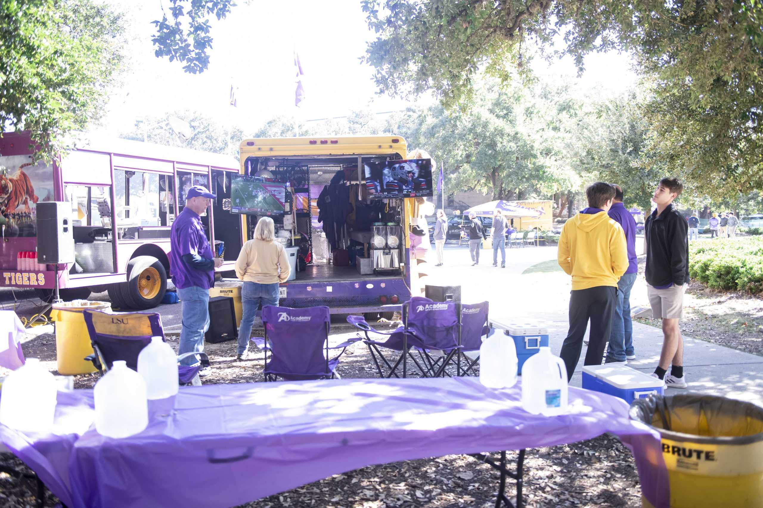 PHOTOS: LSU fans tailgate before start of Arkansas game