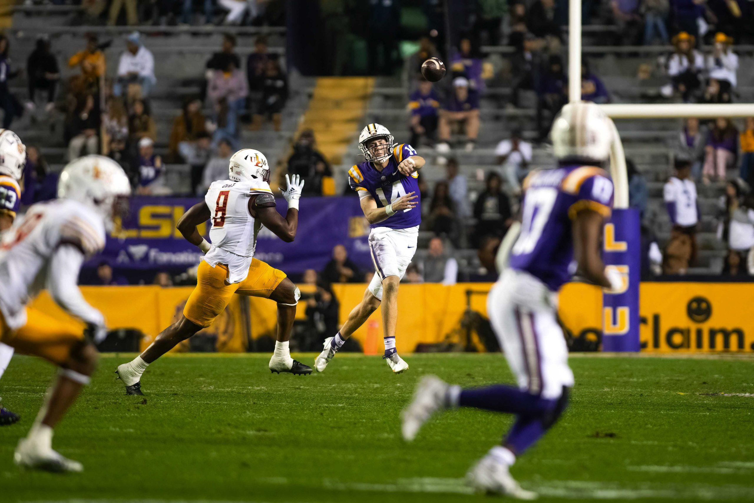 PHOTOS: LSU football defeats ULM 27-14 in Tiger Stadium