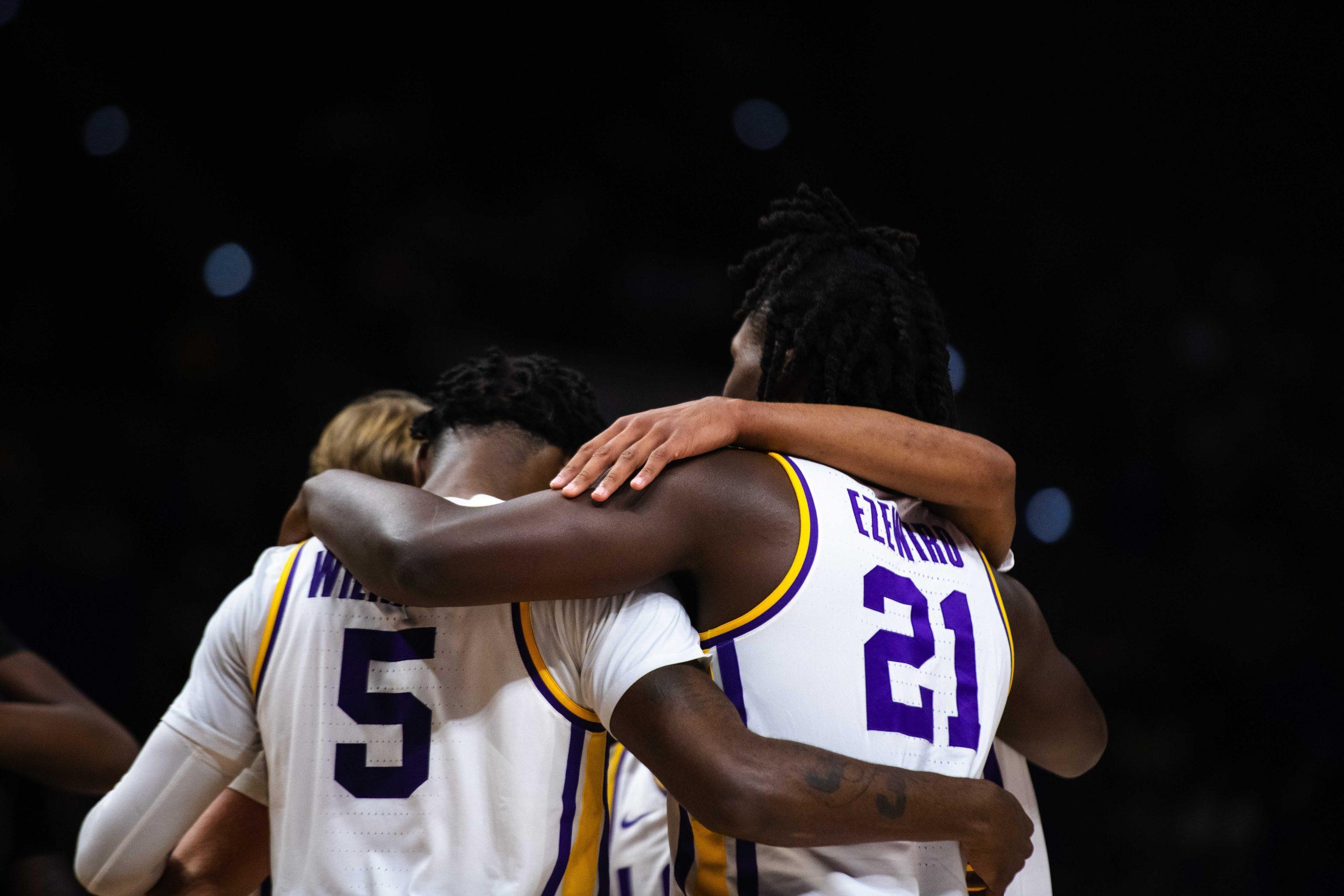 PHOTOS: LSU men's basketball defeats Texas State 84-59 in the Pete Maravich Assembly Center