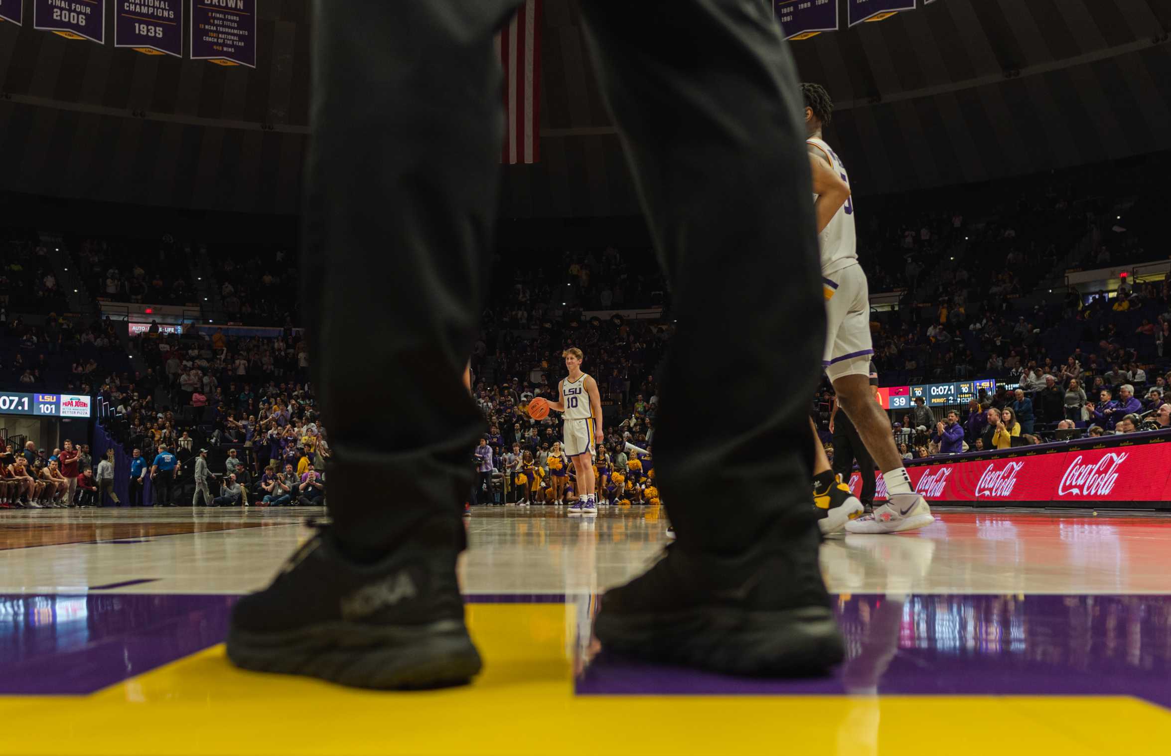 PHOTOS: LSU men's basketball defeats ULM 101-39