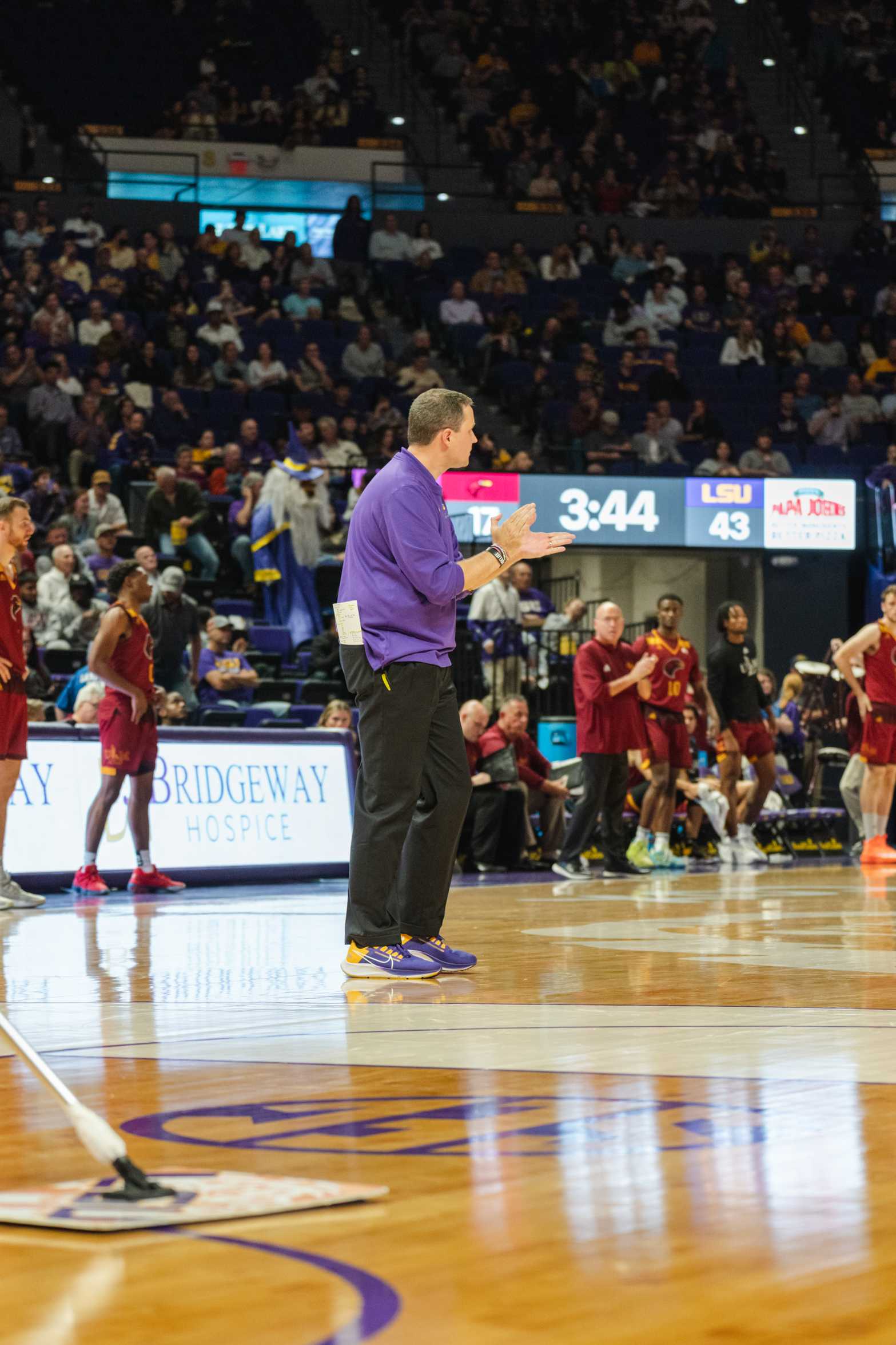 PHOTOS: LSU men's basketball defeats ULM 101-39