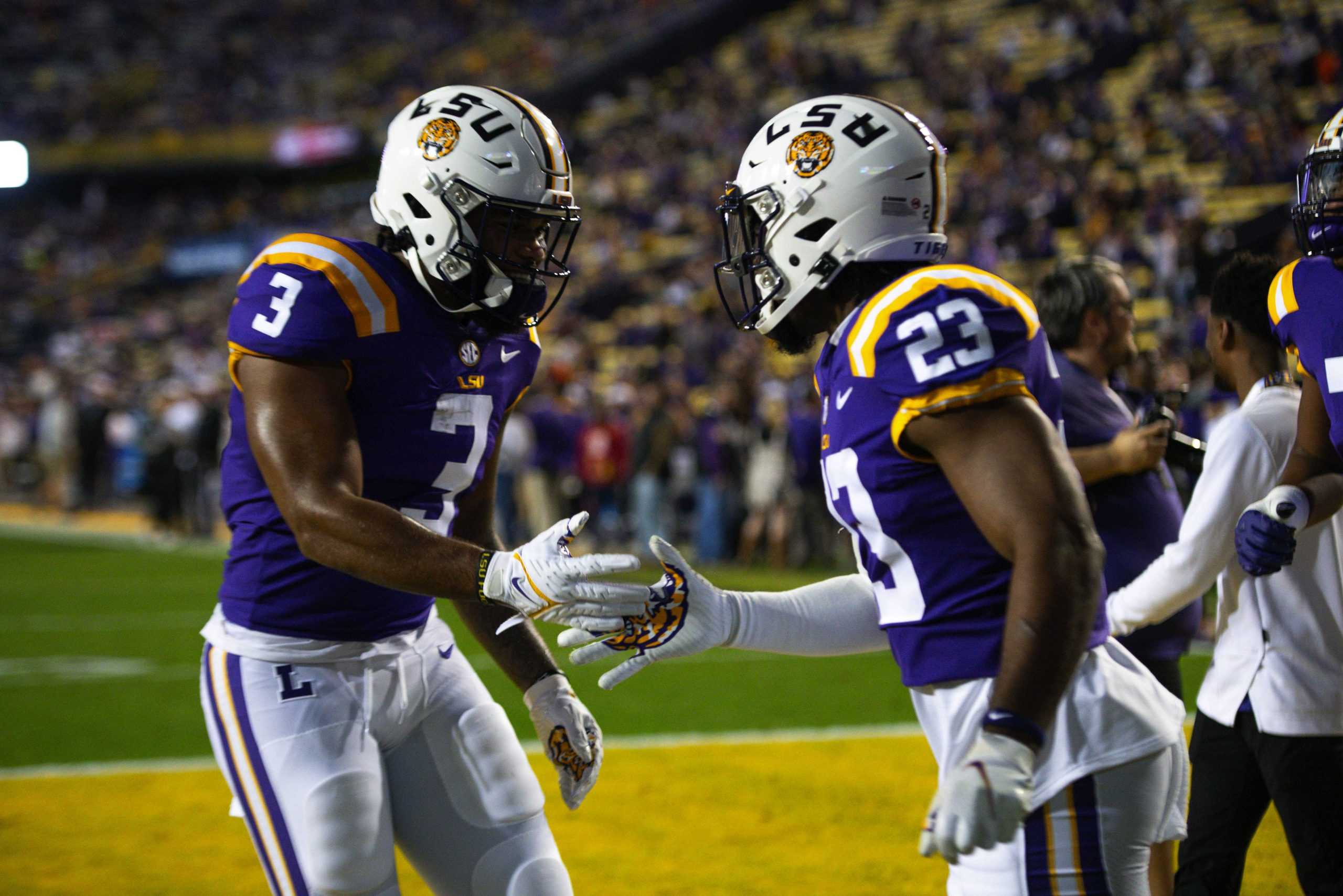 PHOTOS: LSU football defeats ULM 27-14 in Tiger Stadium