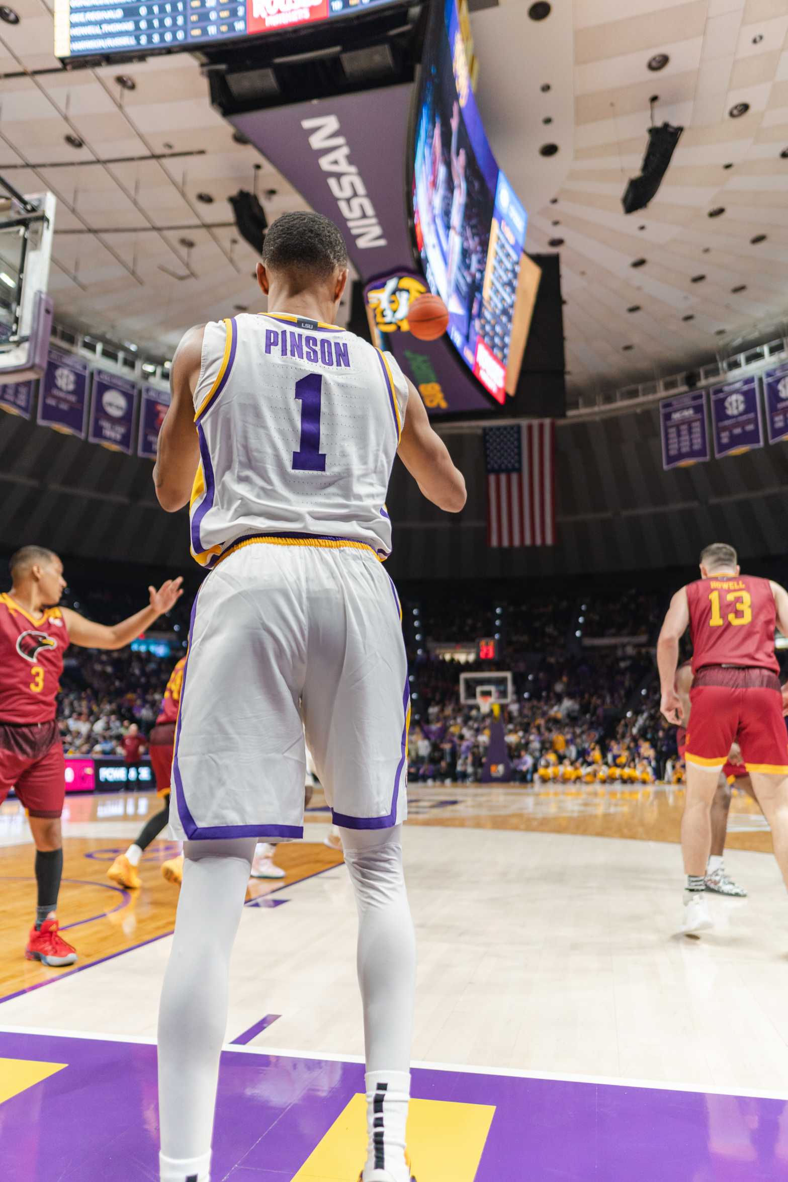 PHOTOS: LSU men's basketball defeats ULM 101-39