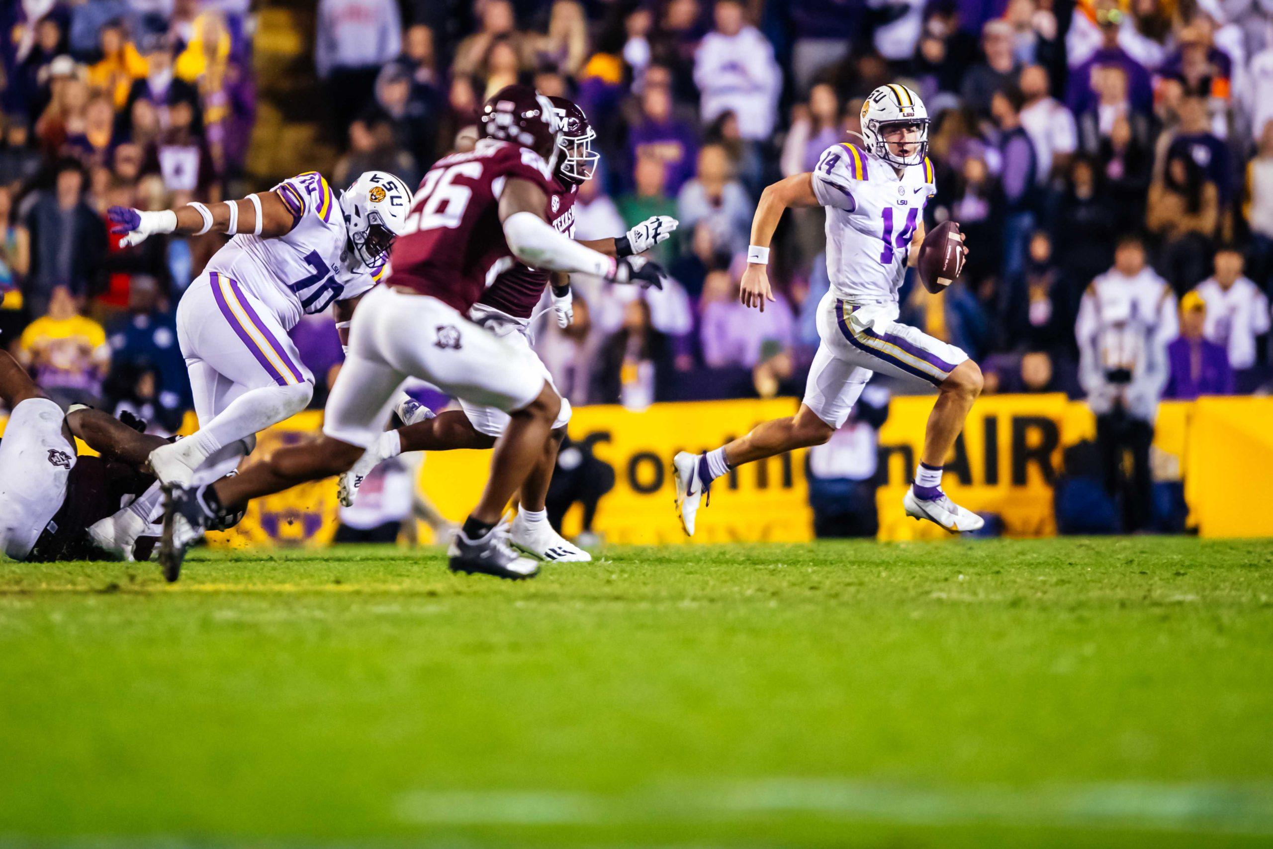 PHOTOS: LSU football defeats Texas A&M 27-24 during Ed Orgeron's final game as head coach