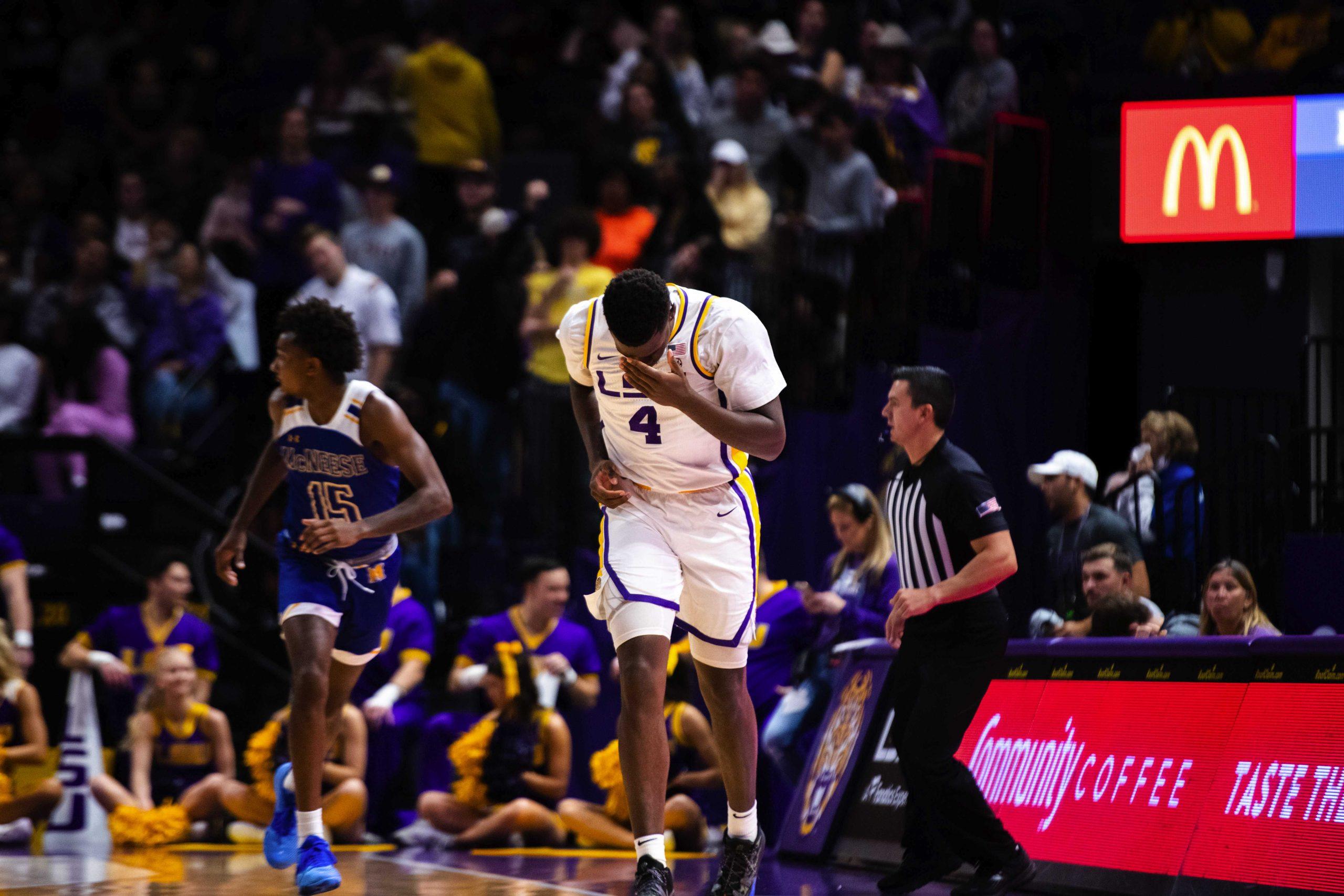 PHOTOS: LSU men's basketball defeats McNeese 85-46 during home game