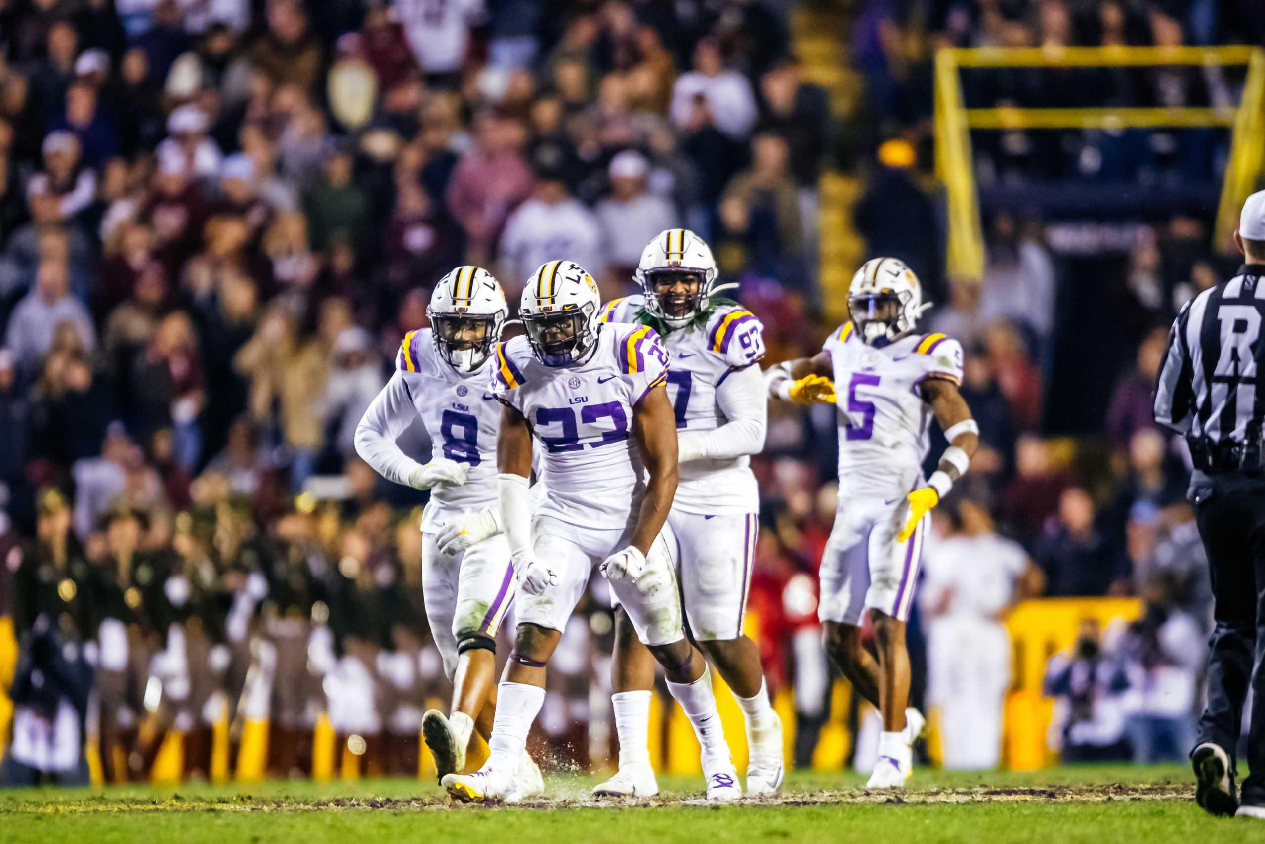 PHOTOS: LSU football defeats Texas A&M 27-24 during Ed Orgeron's final game as head coach