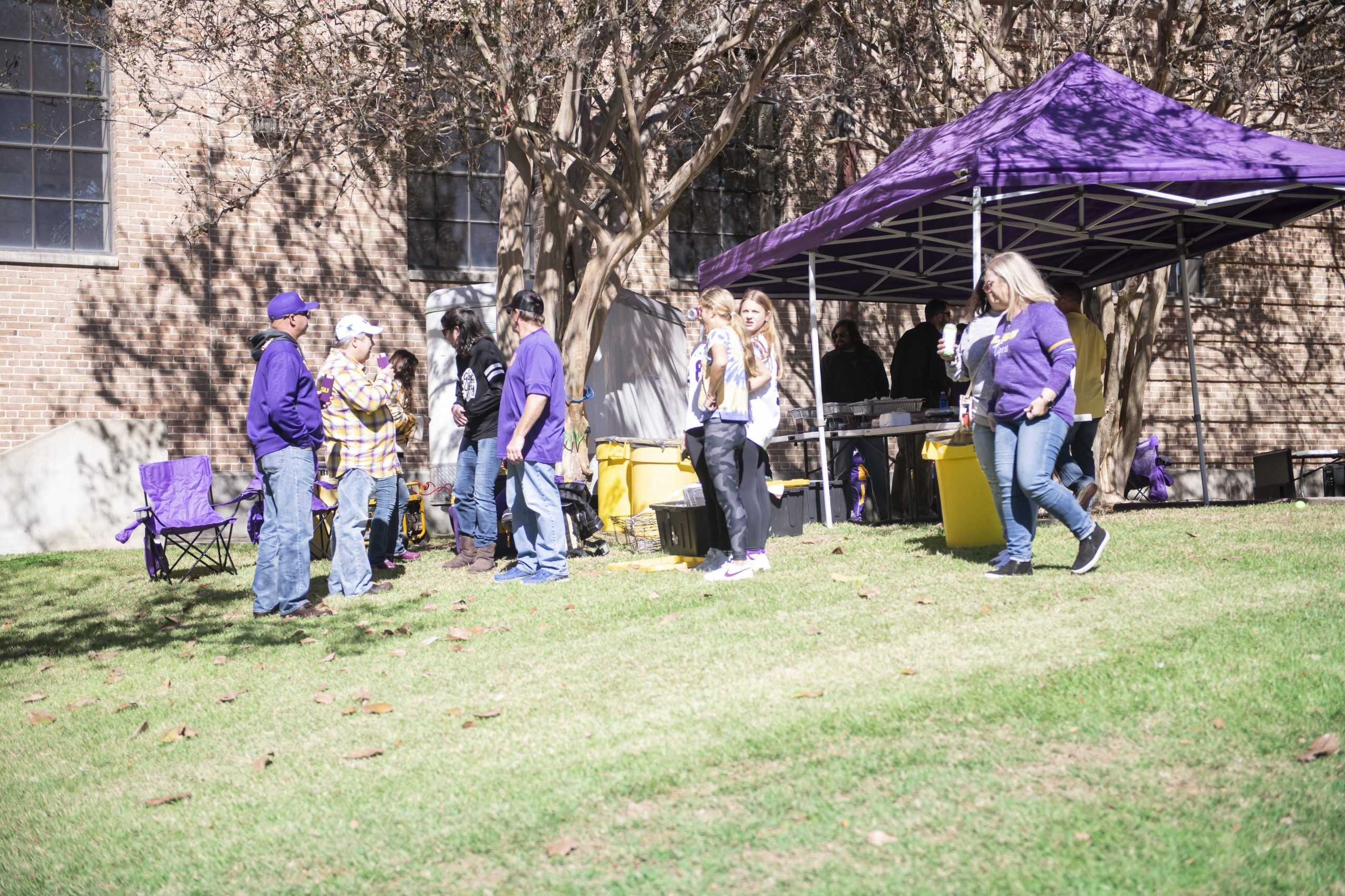 PHOTOS: LSU fans tailgate before start of Arkansas game