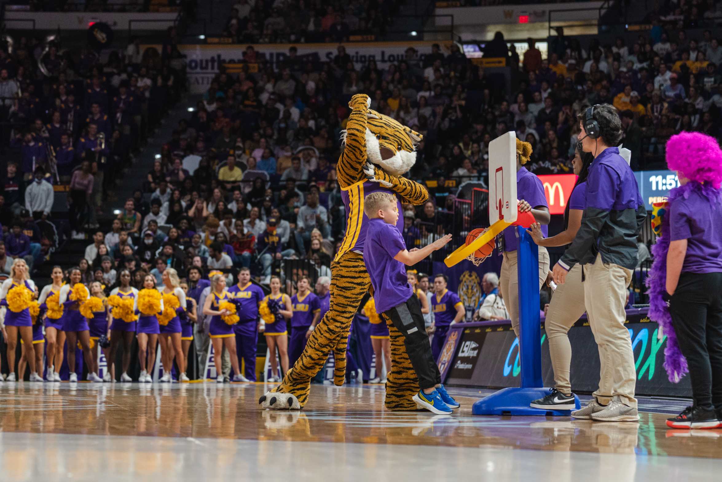 PHOTOS: LSU men's basketball defeats ULM 101-39