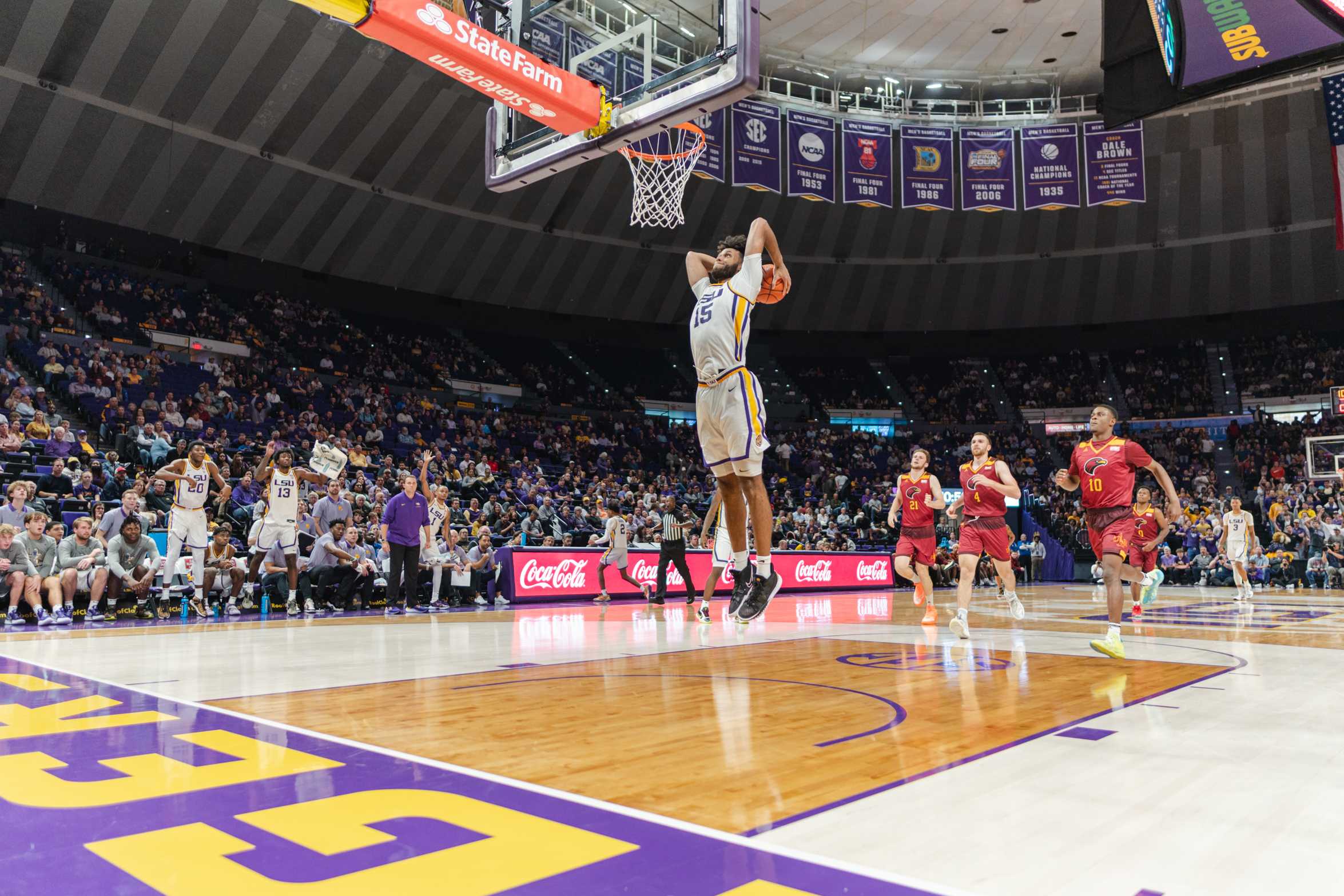 PHOTOS: LSU men's basketball defeats ULM 101-39