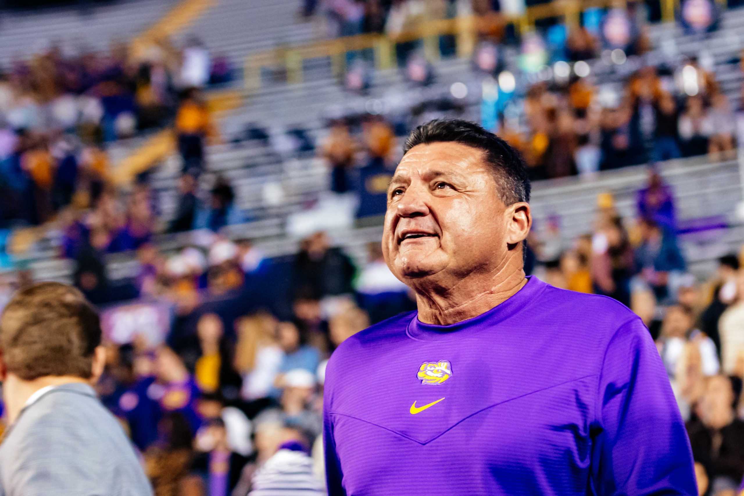 PHOTOS: LSU football defeats Texas A&M 27-24 during Ed Orgeron's final game as head coach