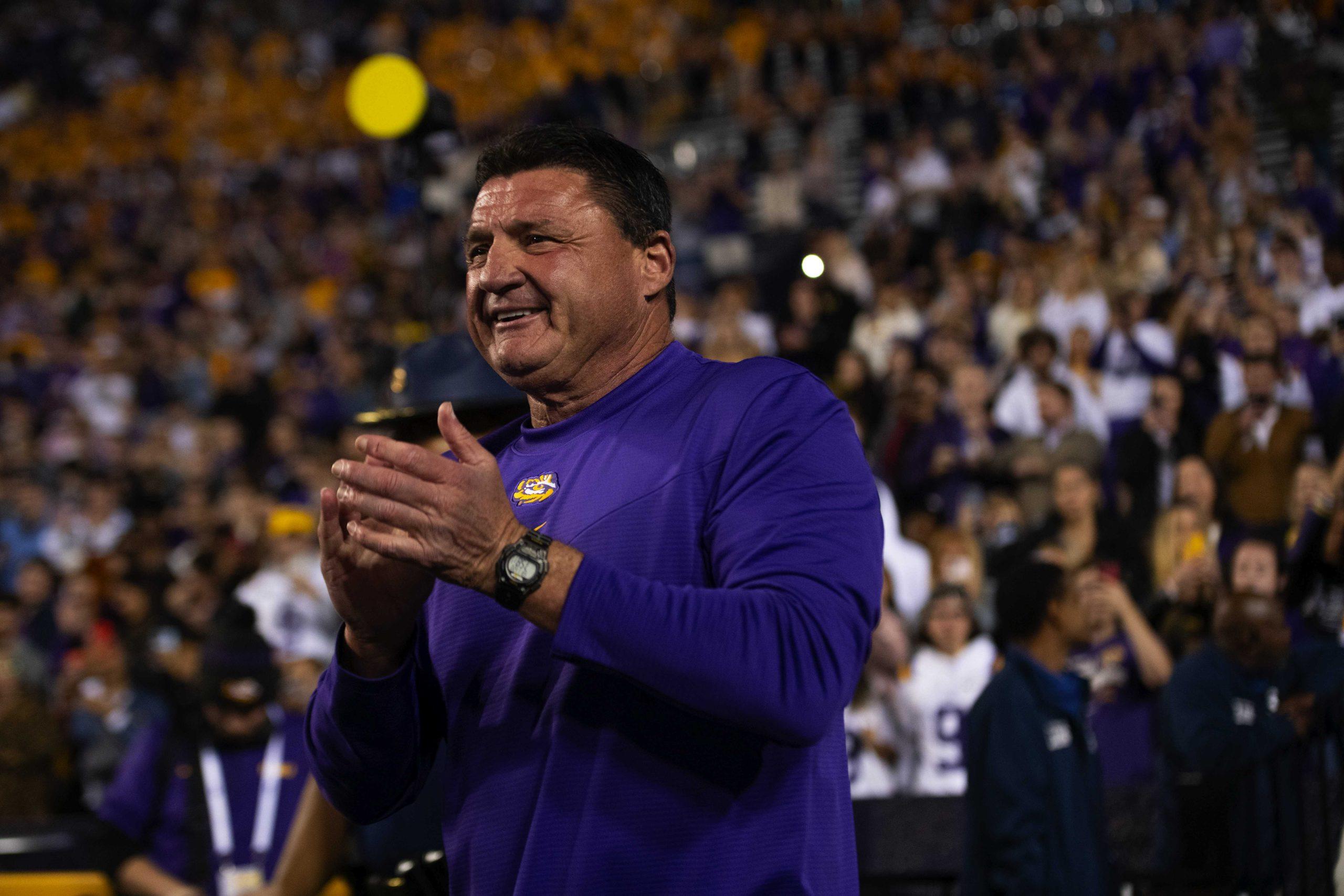 PHOTOS: LSU football defeats ULM 27-14 in Tiger Stadium