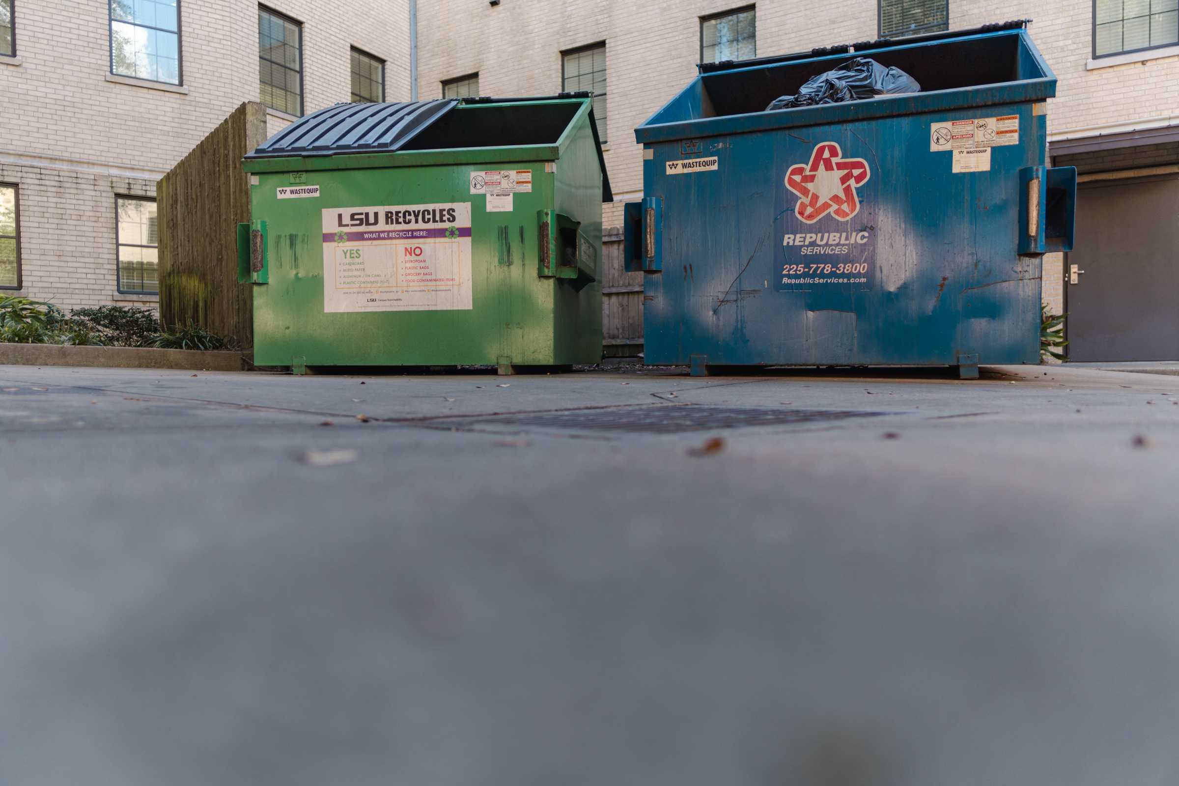 PHOTOS: Diving into the life of dumpsters on campus