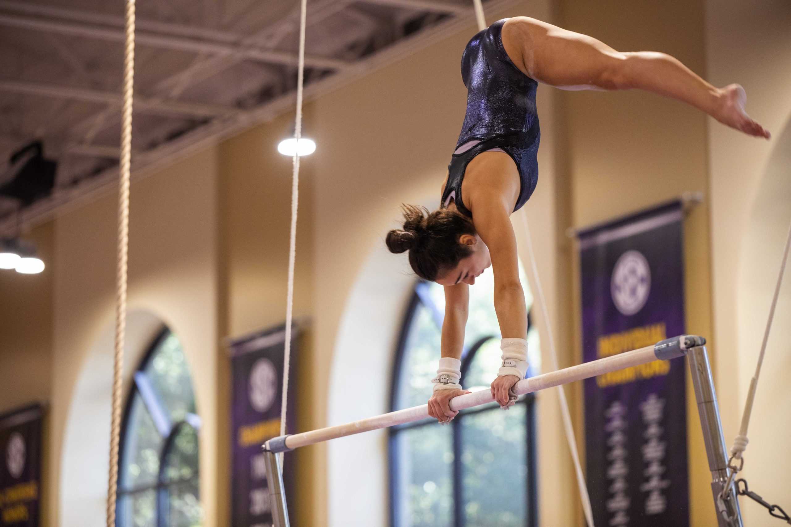 PHOTOS: LSU gymnastics holds preseason practice