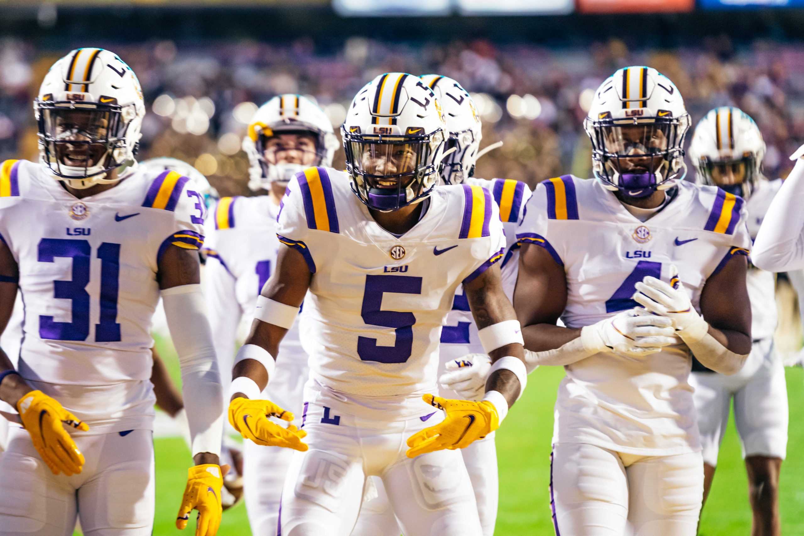 PHOTOS: LSU football defeats Texas A&M 27-24 during Ed Orgeron's final game as head coach