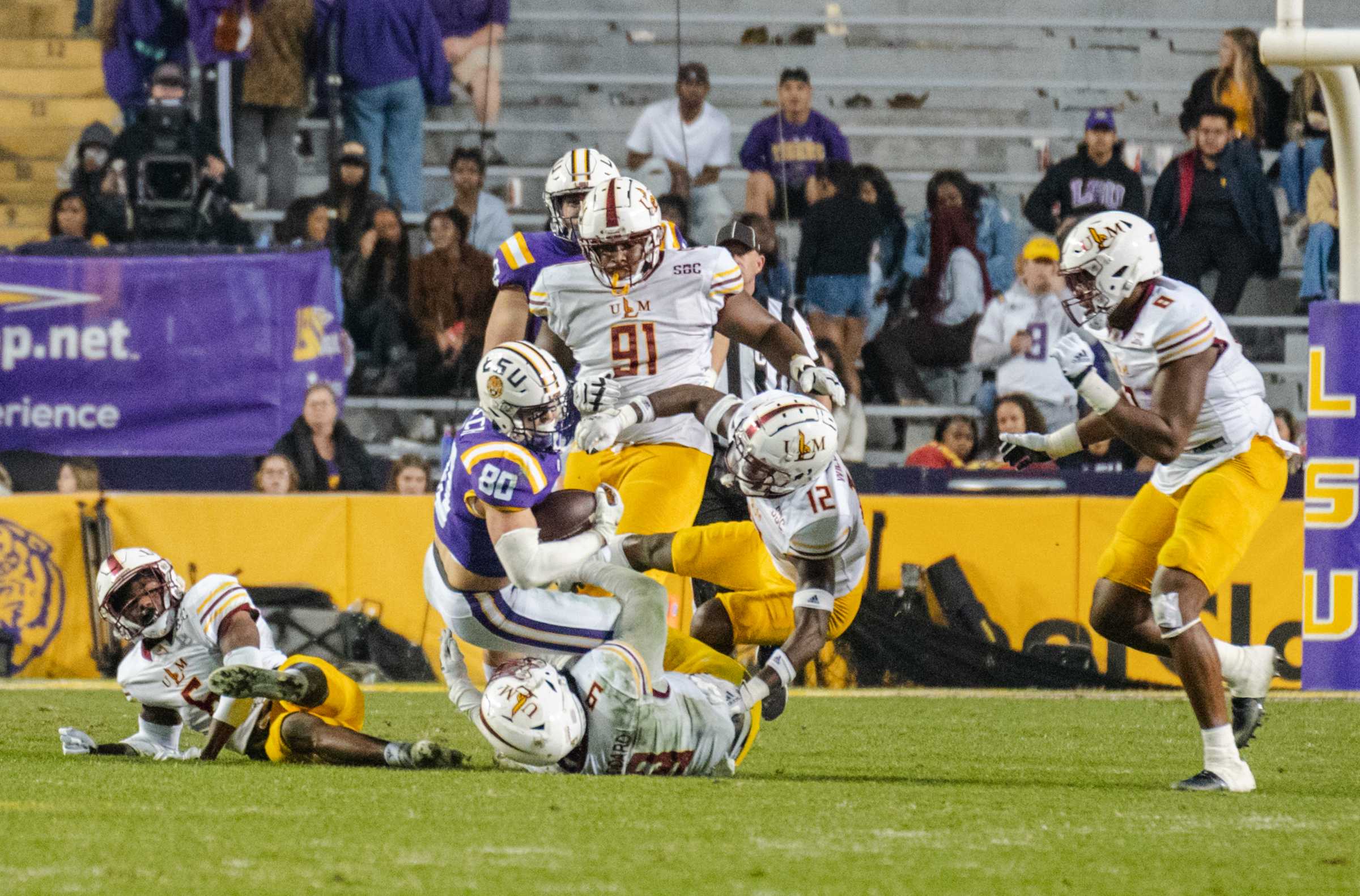 PHOTOS: LSU football defeats ULM 27-14 in Tiger Stadium