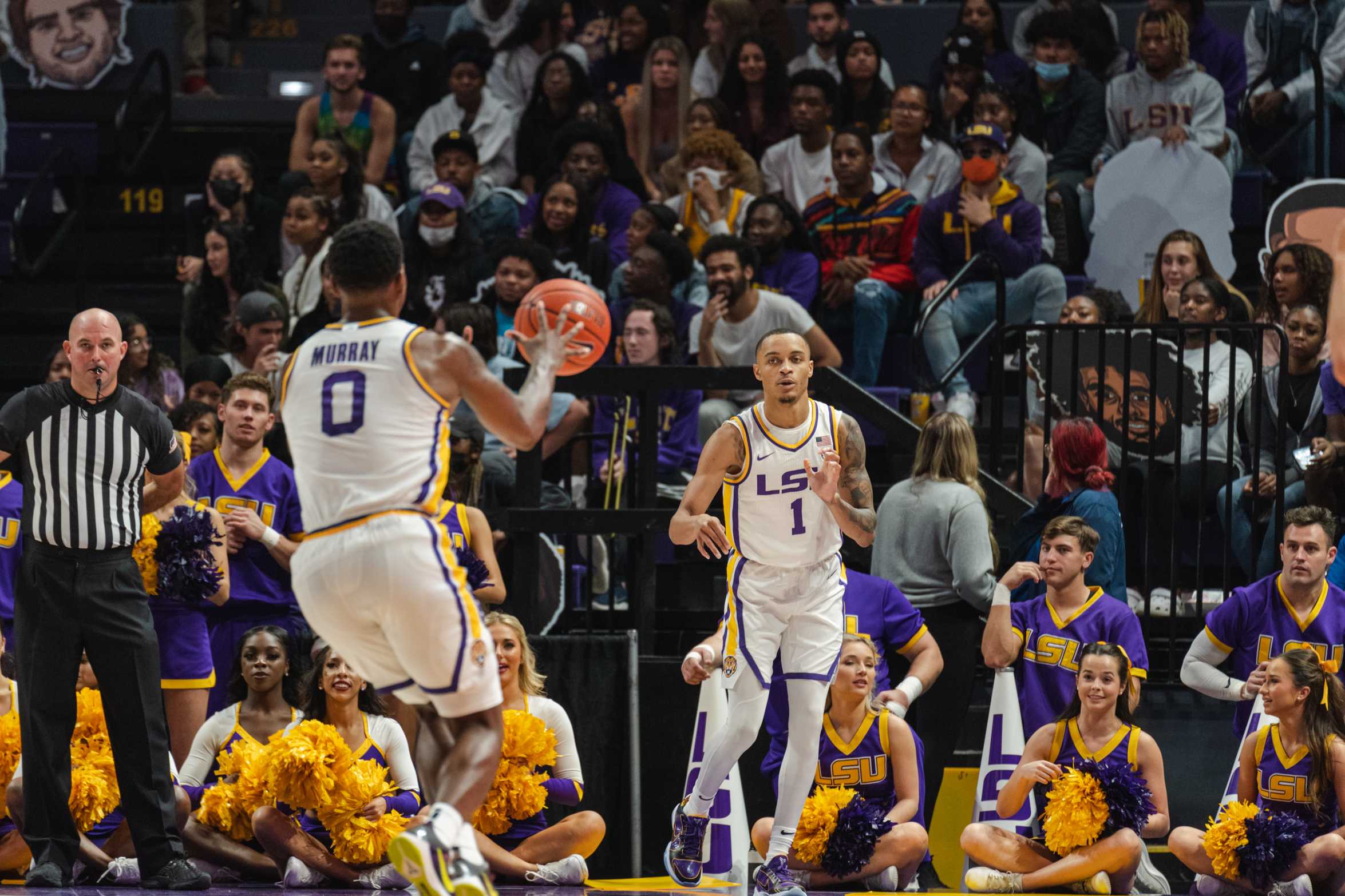 PHOTOS: LSU men's basketball defeats ULM 101-39