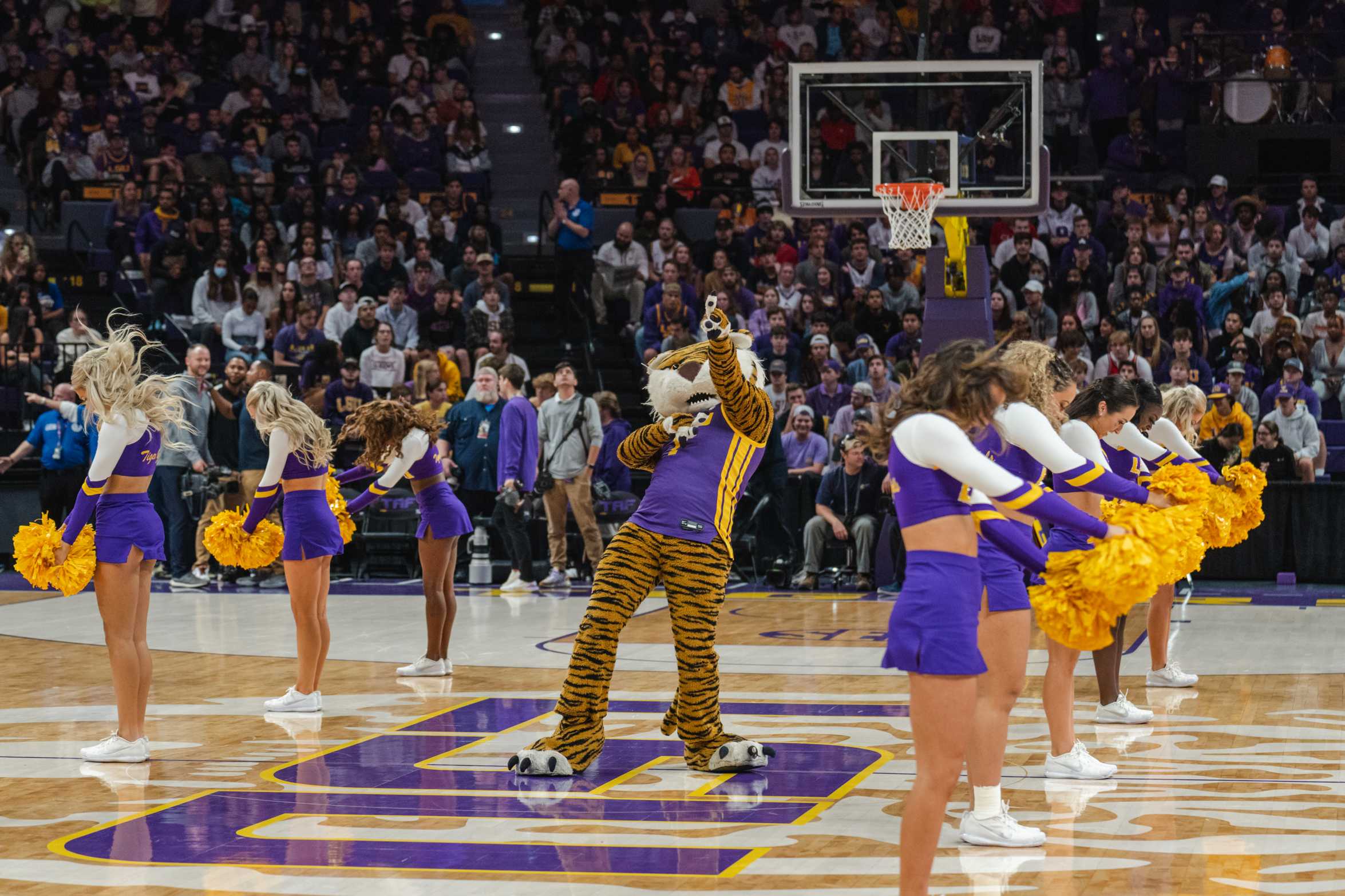 PHOTOS: LSU men's basketball defeats ULM 101-39