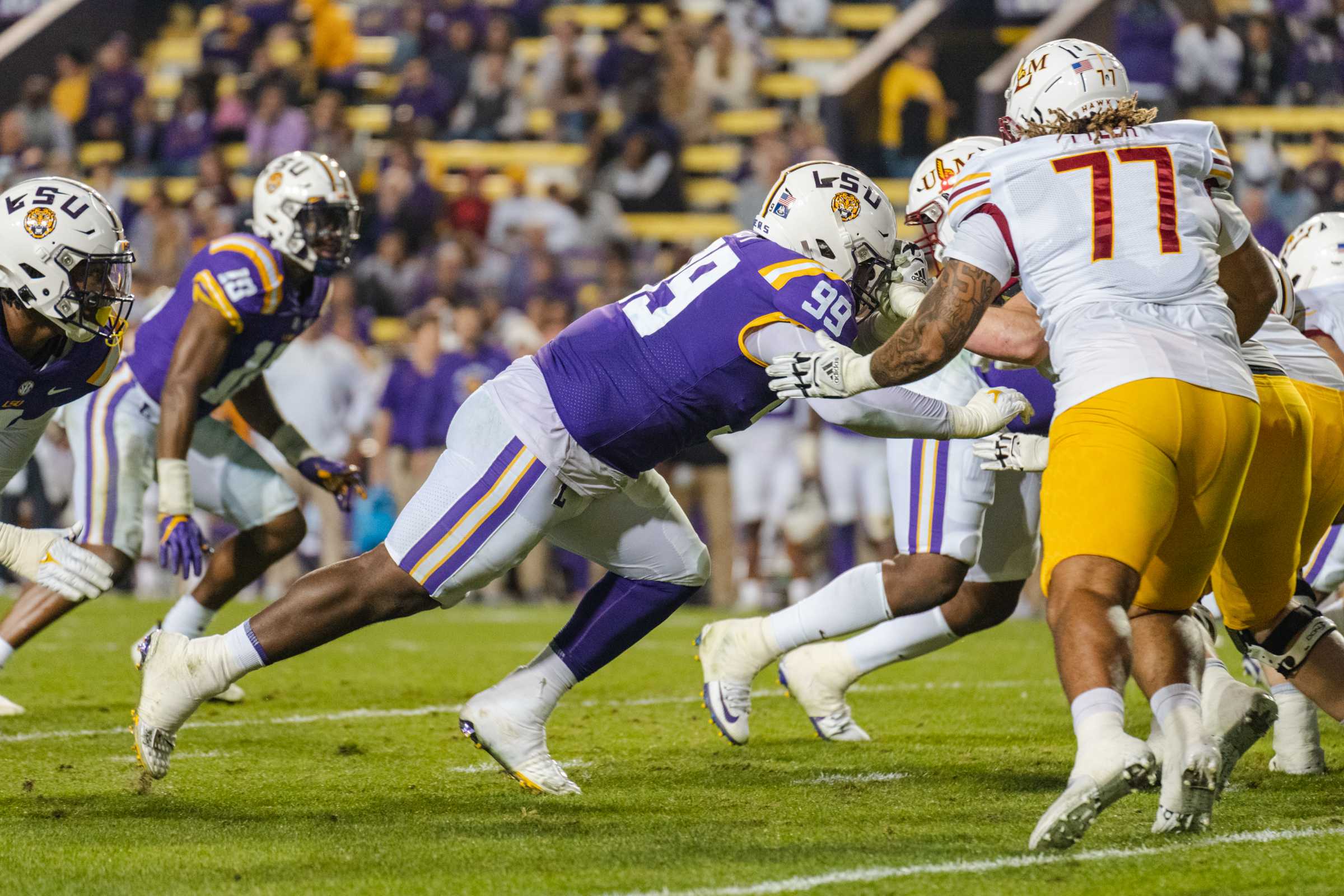 PHOTOS: LSU football defeats ULM 27-14 in Tiger Stadium