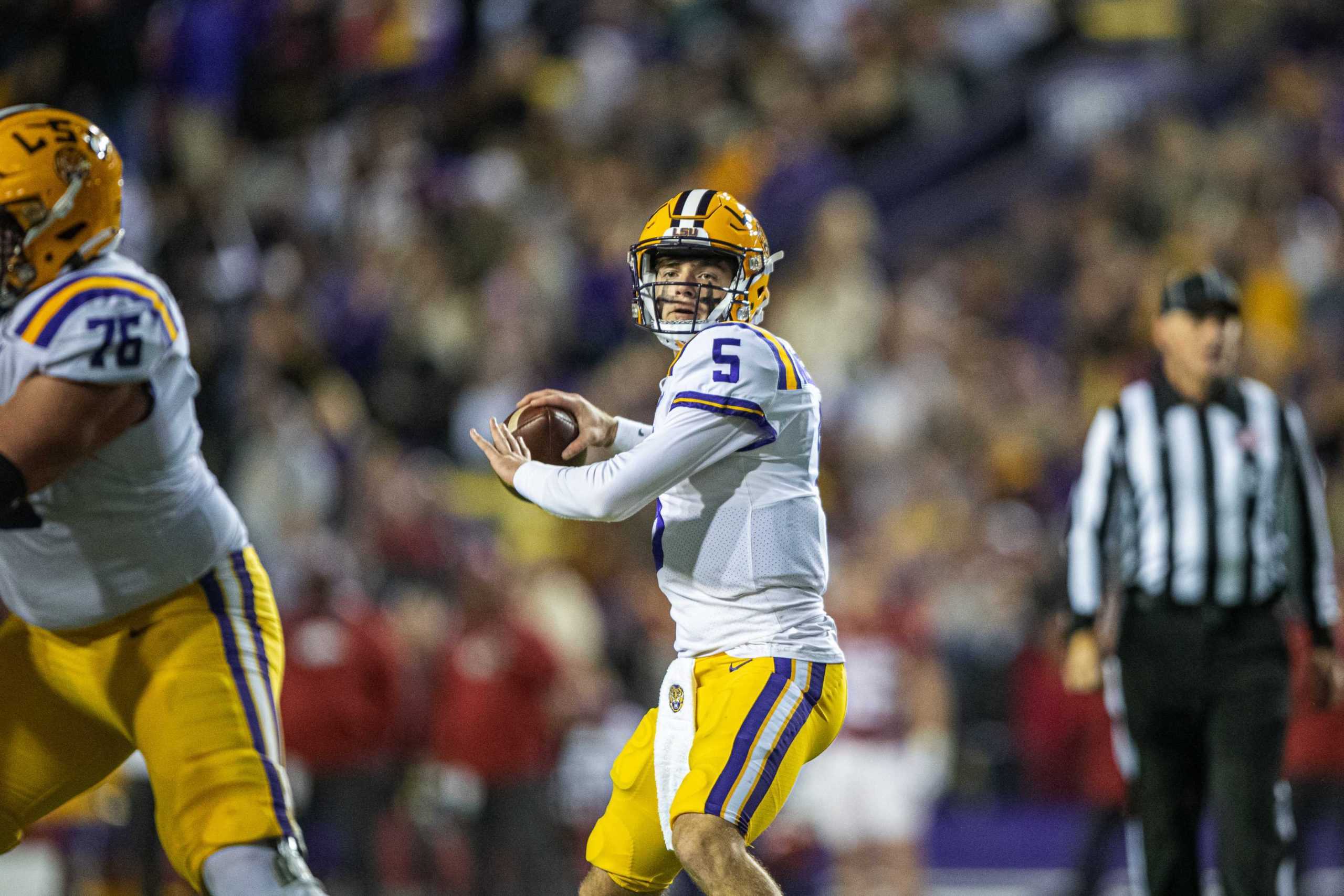 PHOTOS: LSU football falls to Arkansas in overtime