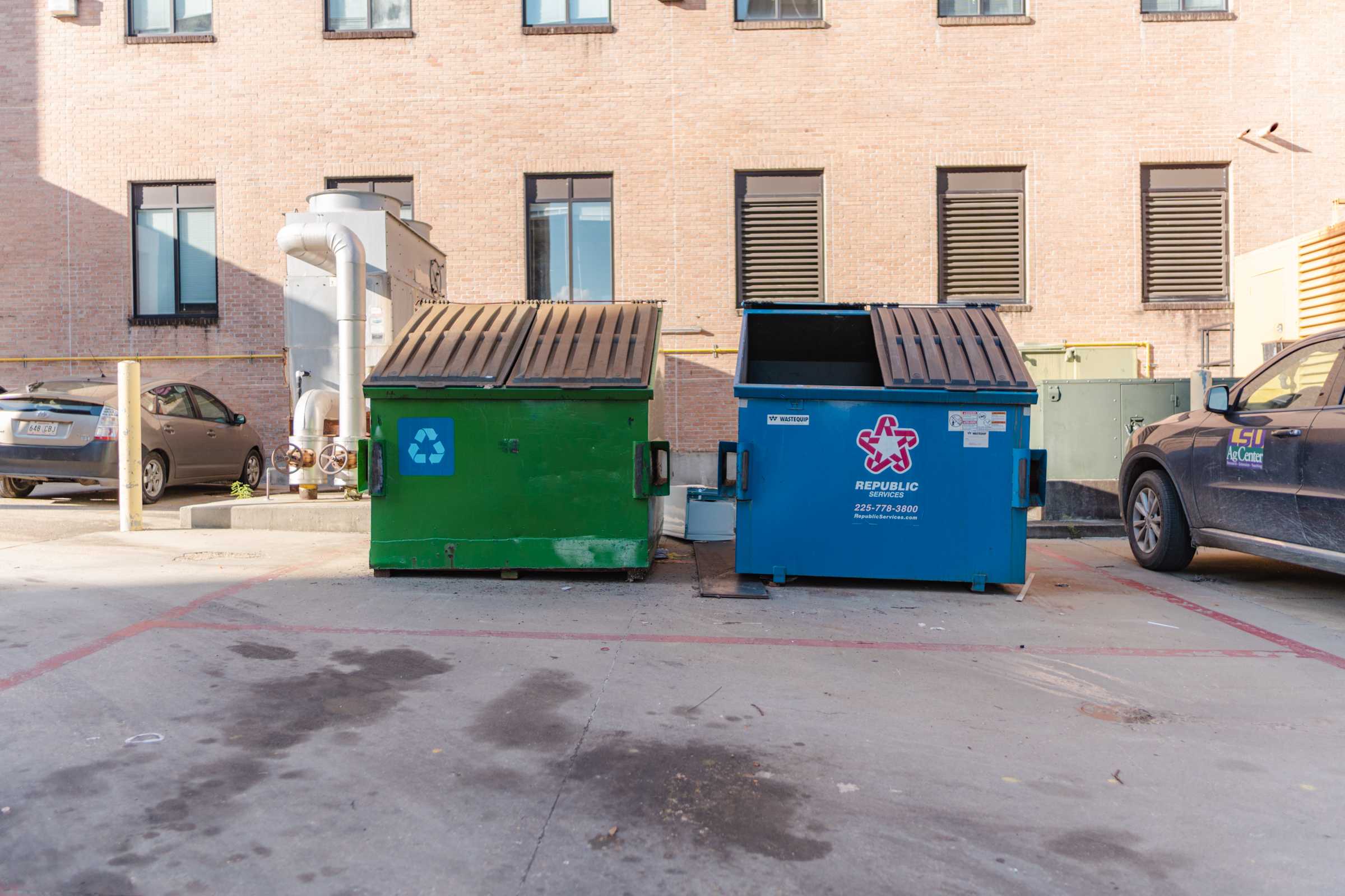 PHOTOS: Diving into the life of dumpsters on campus