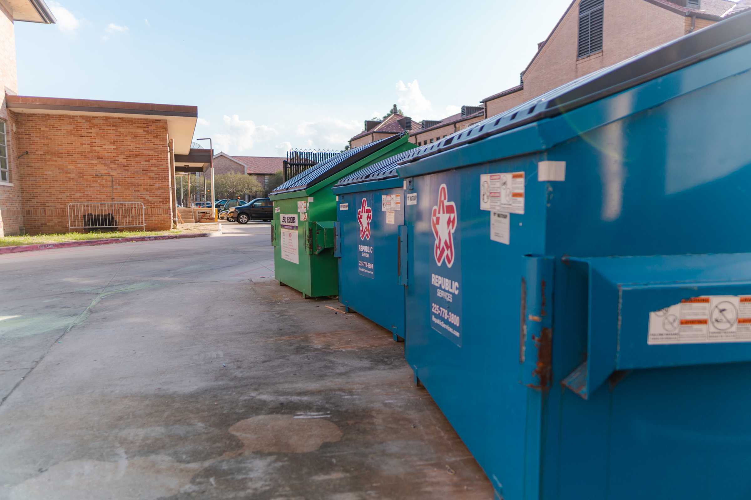 PHOTOS: Diving into the life of dumpsters on campus