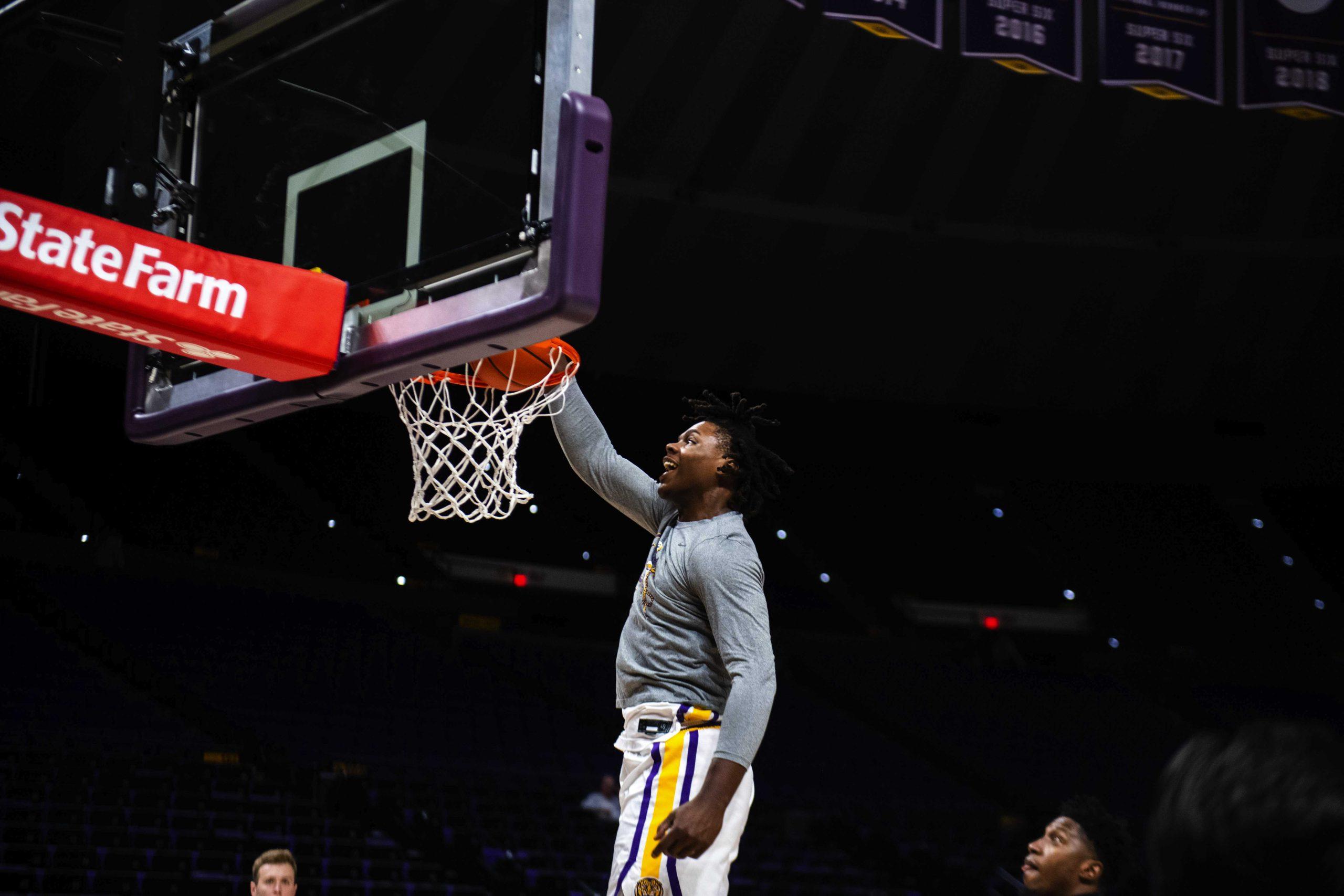 PHOTOS: LSU men's basketball defeats Liberty 74-58 in the Pete Maravich Assembly Center