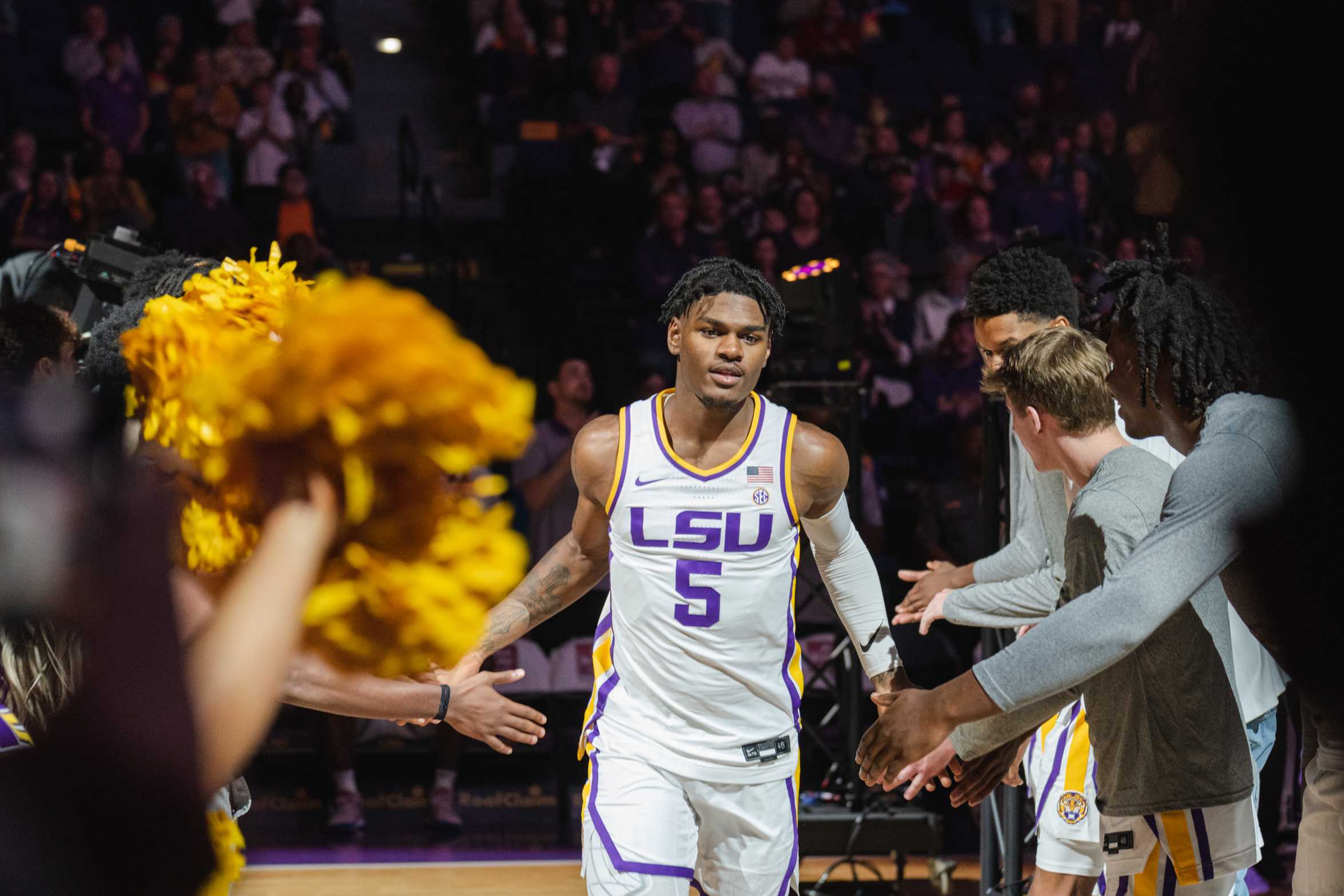 PHOTOS: LSU men's basketball defeats ULM 101-39