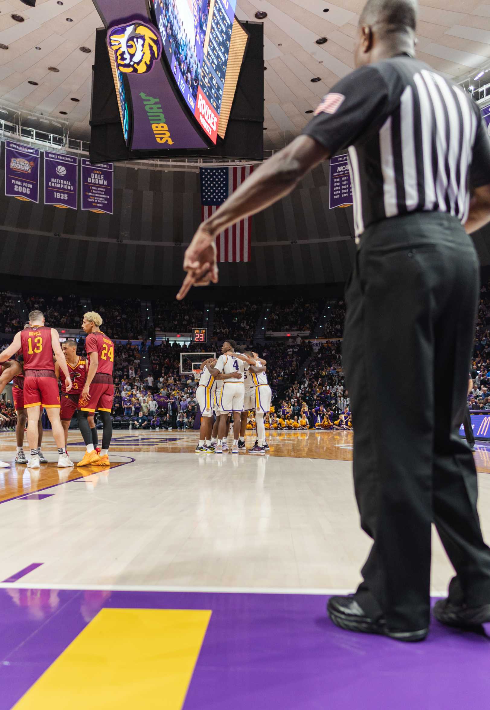 PHOTOS: LSU men's basketball defeats ULM 101-39