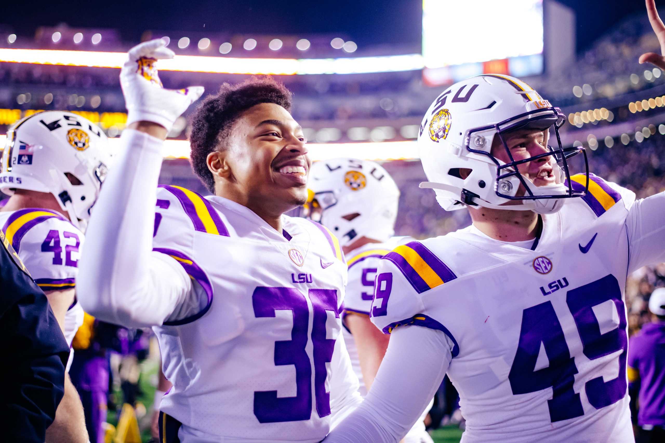 PHOTOS: LSU football defeats Texas A&M 27-24 during Ed Orgeron's final game as head coach