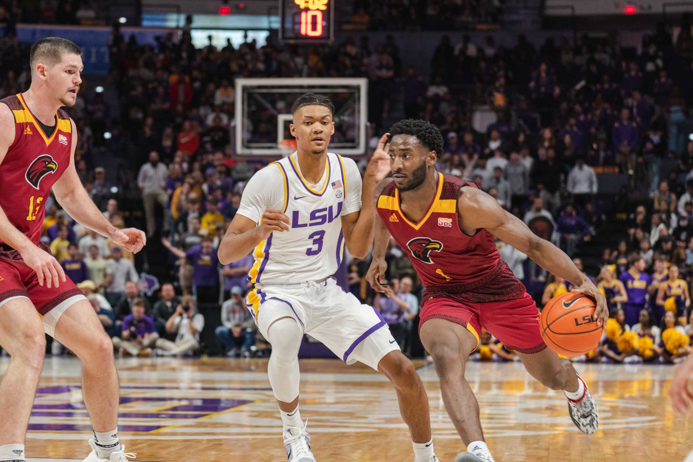 PHOTOS: LSU men's basketball defeats ULM 101-39