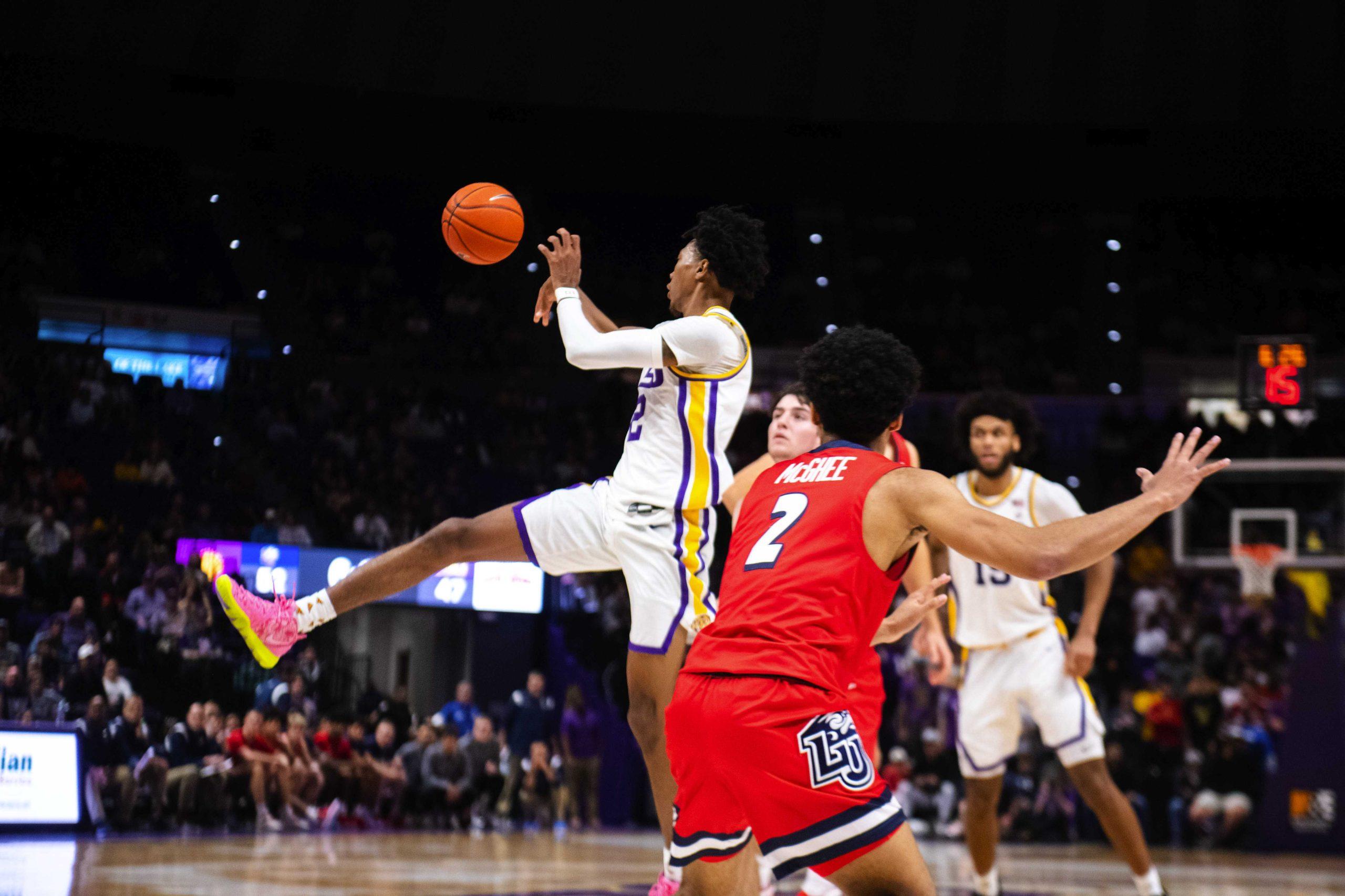 PHOTOS: LSU men's basketball defeats Liberty 74-58 in the Pete Maravich Assembly Center