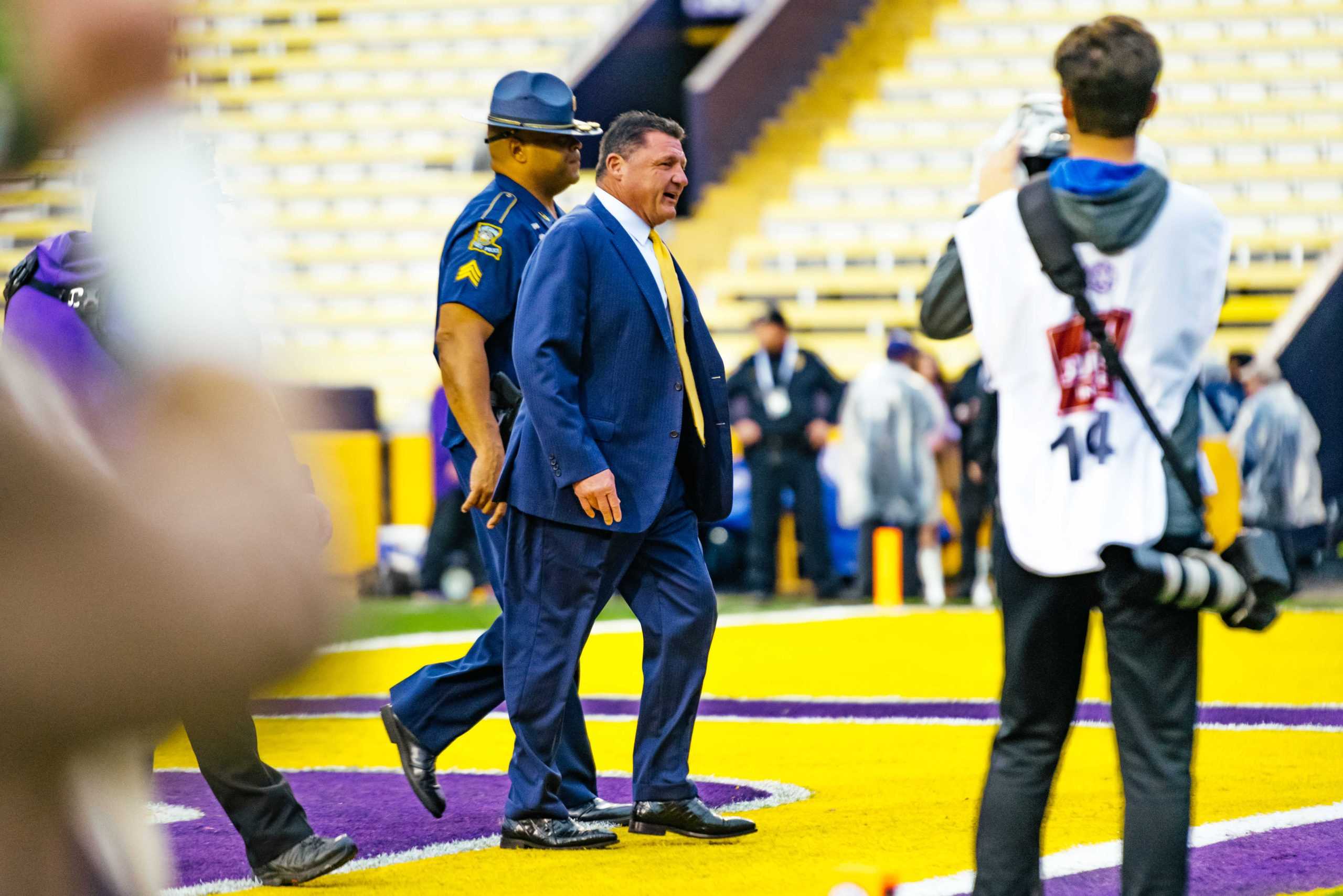 PHOTOS: LSU football defeats Texas A&M 27-24 during Ed Orgeron's final game as head coach