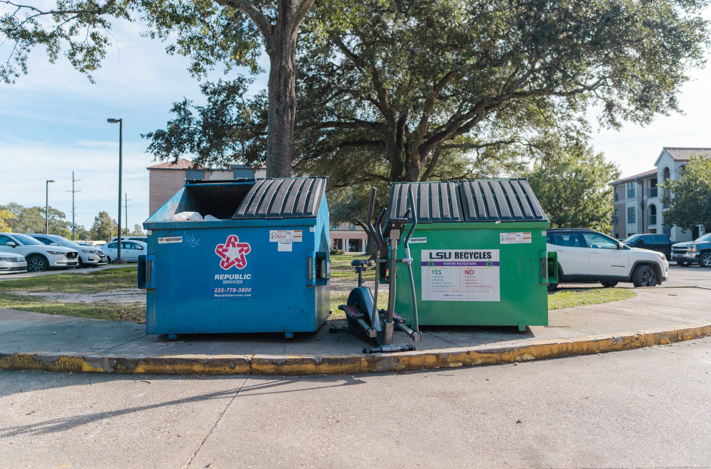 PHOTOS: Diving into the life of dumpsters on campus