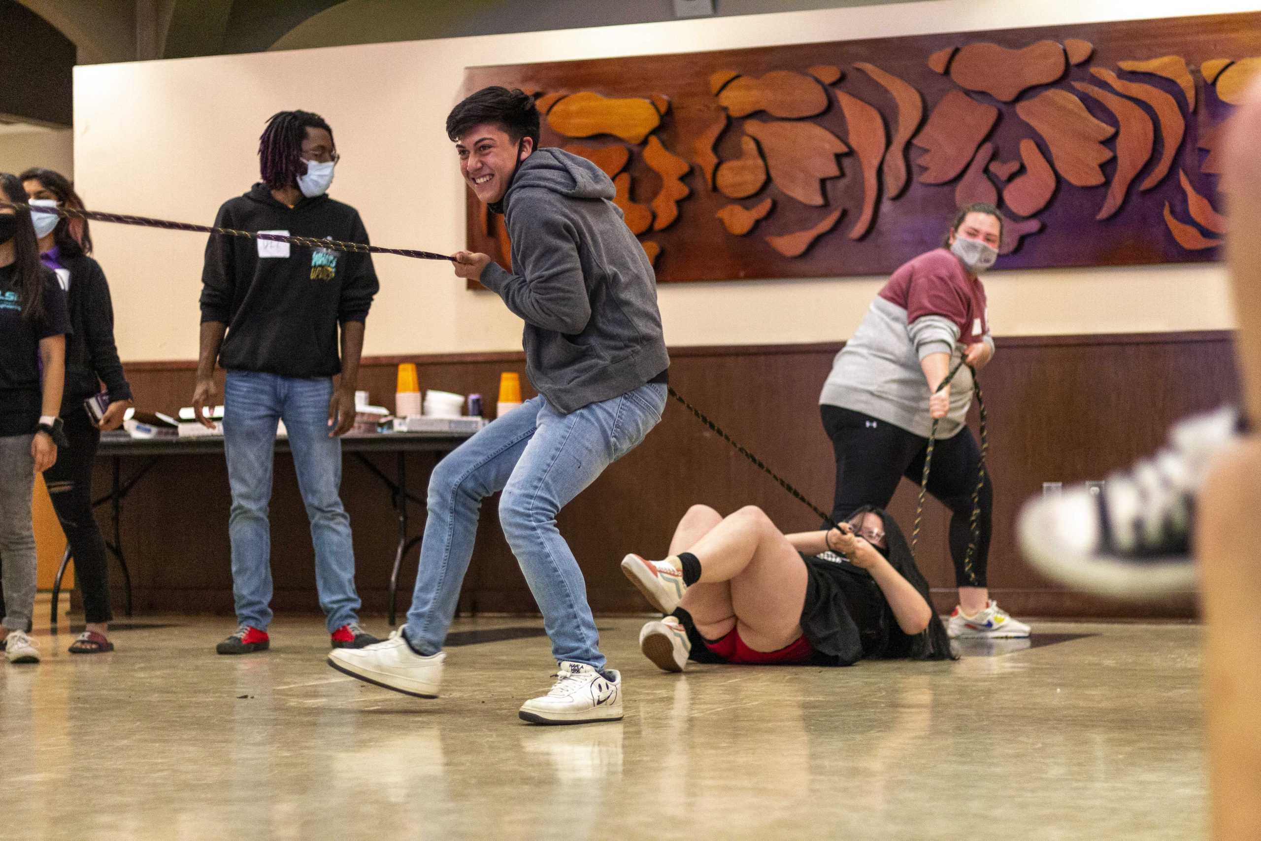 PHOTOS:  Asian American Ambassadors hosts their own version of Squid Game for LSU students