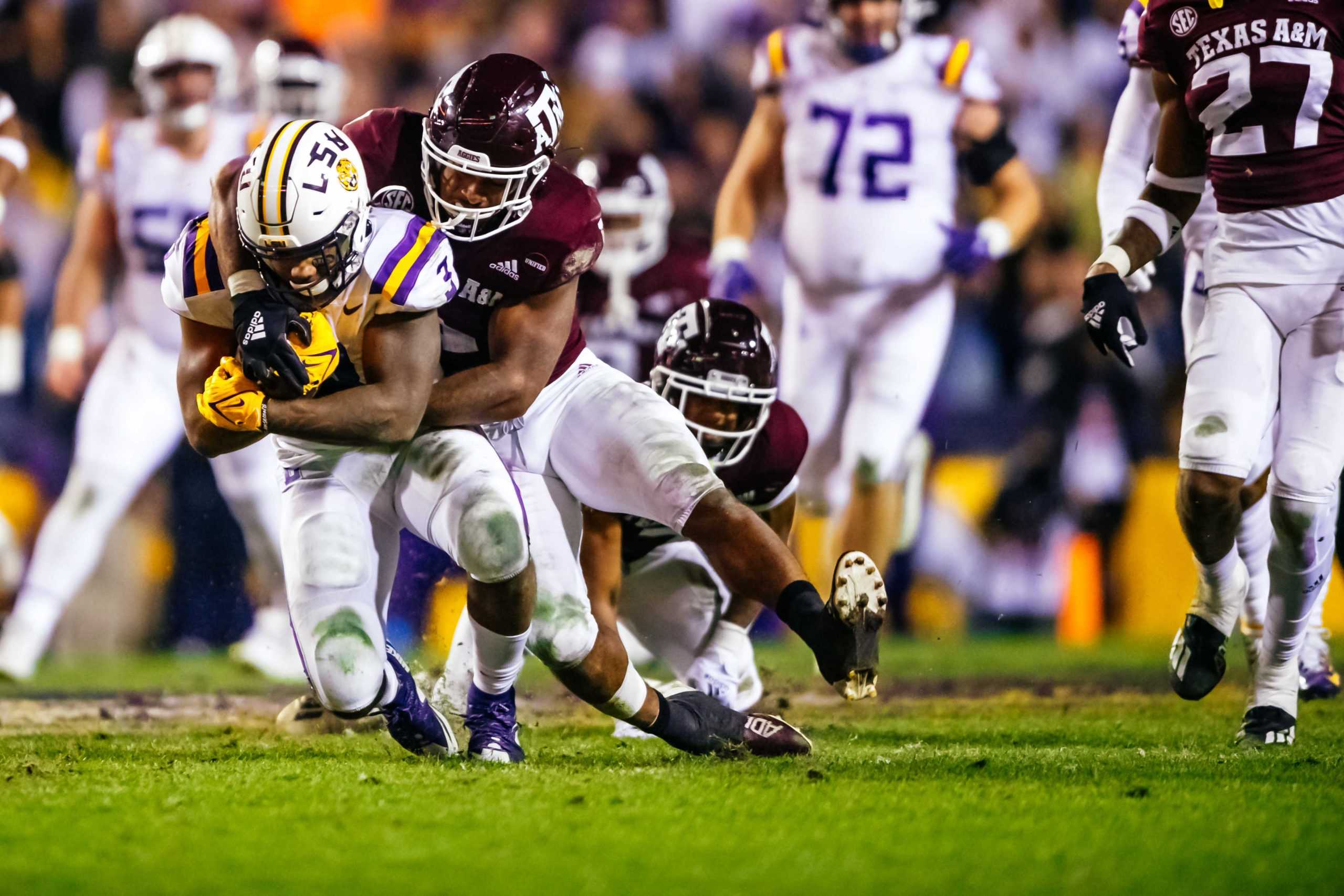 PHOTOS: LSU football defeats Texas A&M 27-24 during Ed Orgeron's final game as head coach