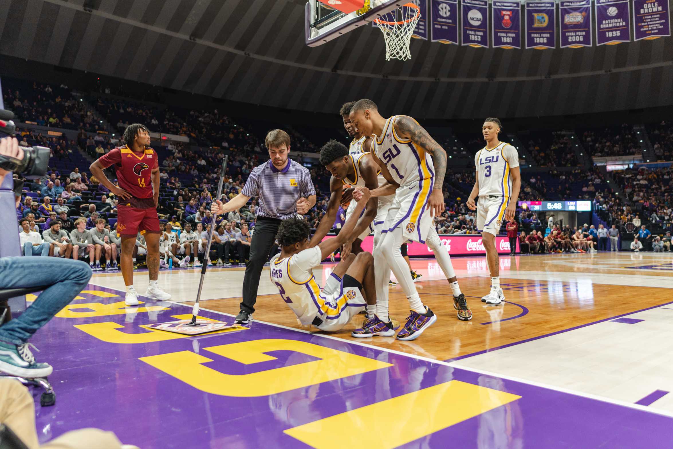 PHOTOS: LSU men's basketball defeats ULM 101-39