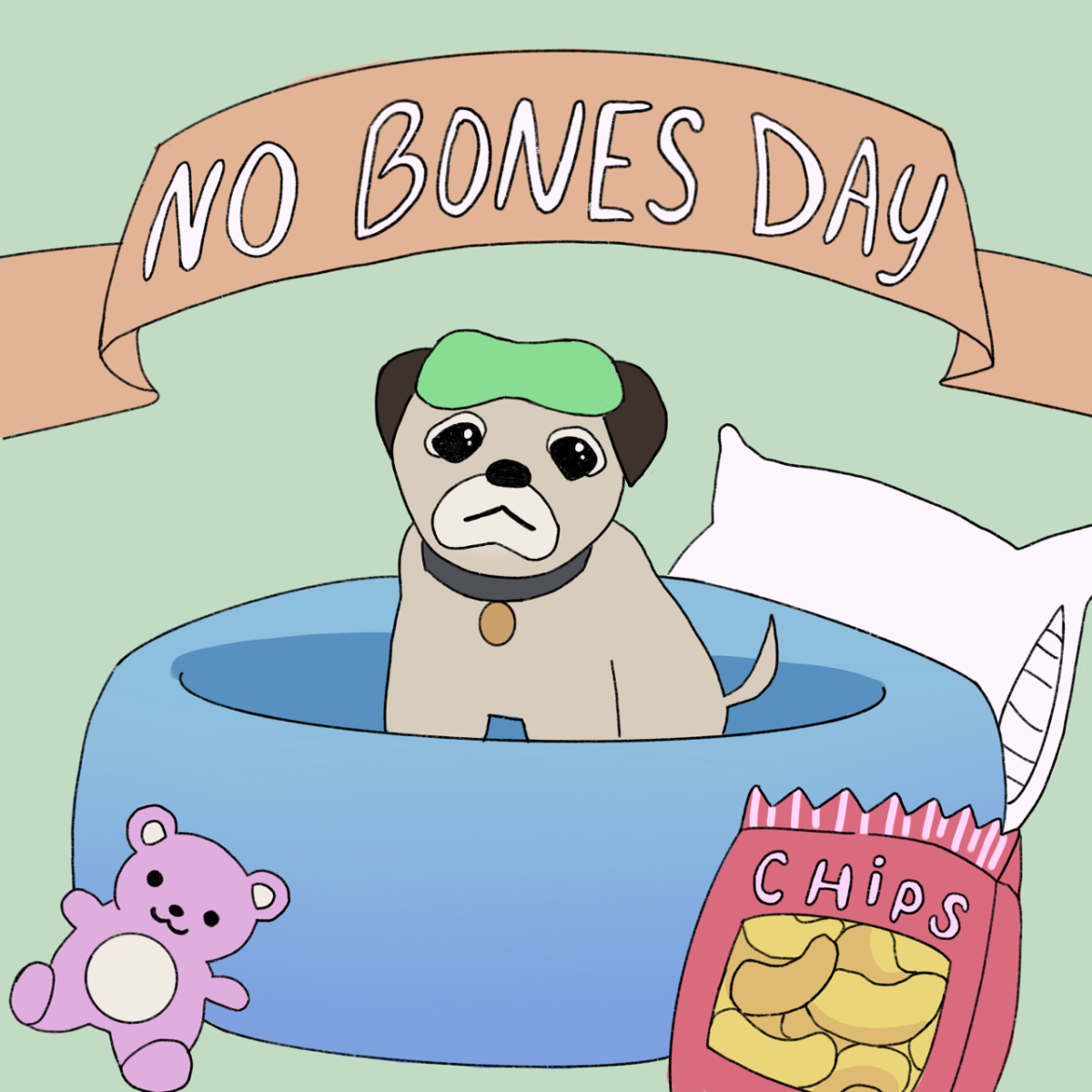 Bones Day cartoon